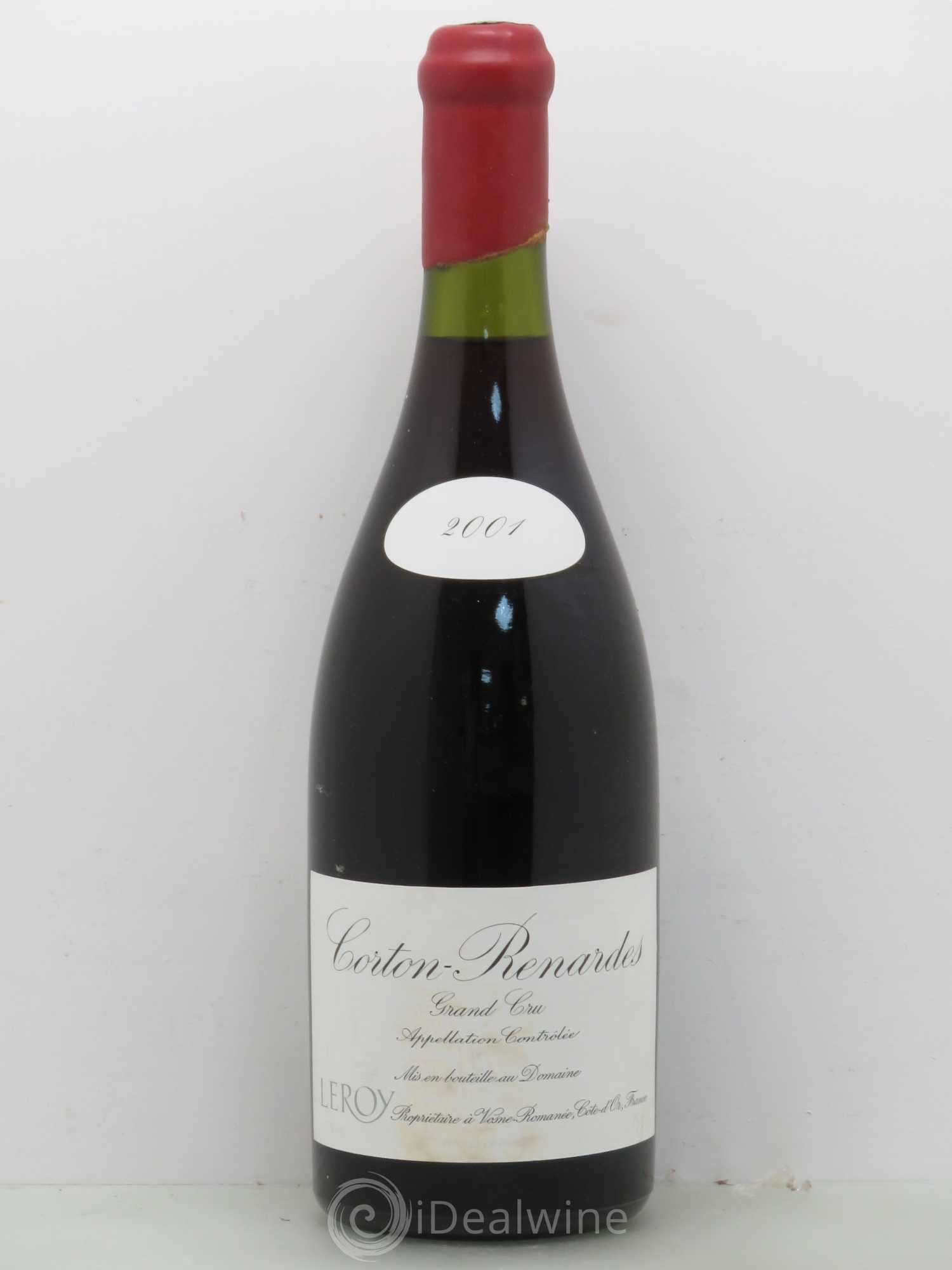 Corton Grand Cru Les Renardes Leroy (Domaine) 2001 - Lot de 1 bouteille - 0