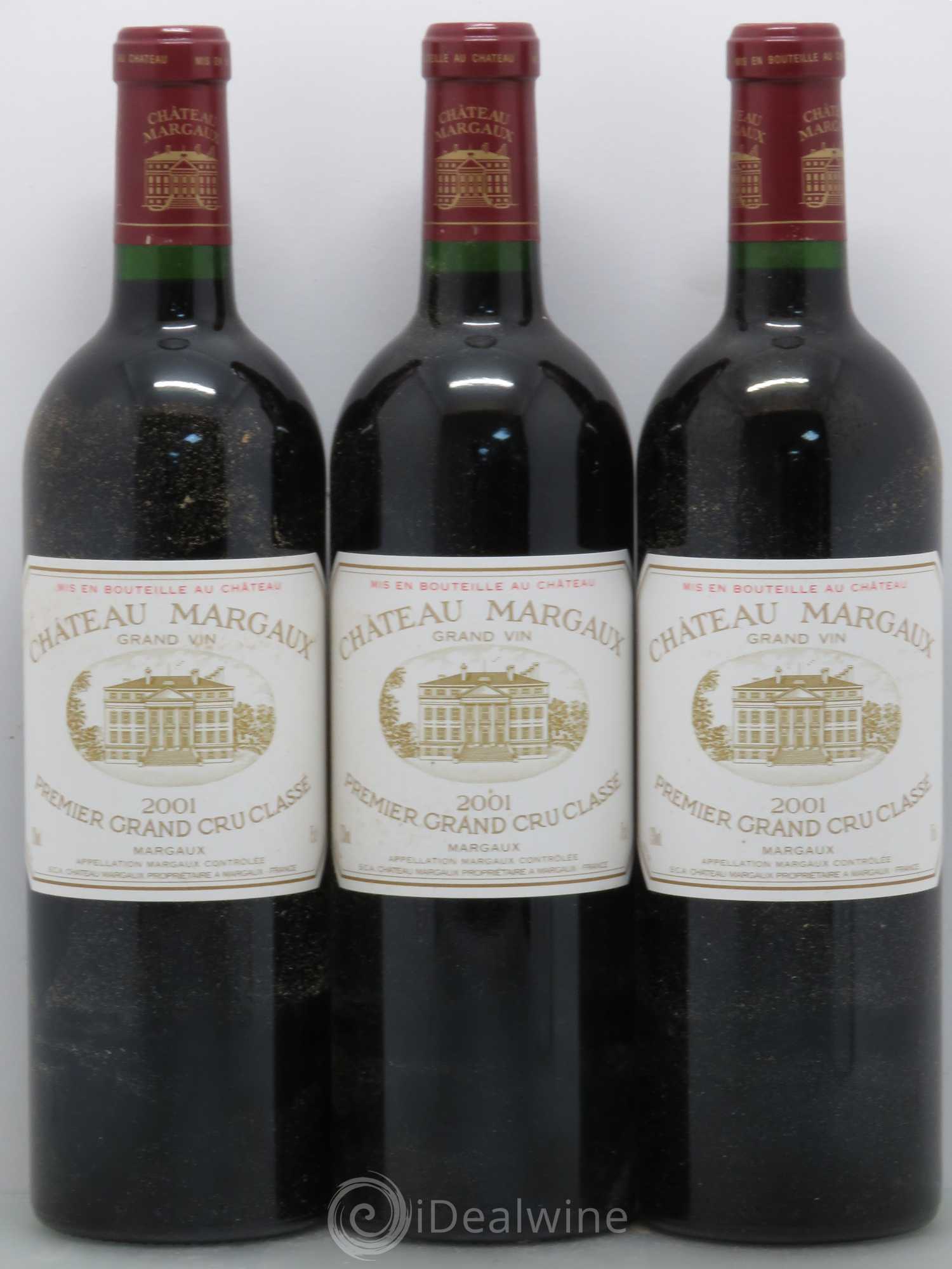 Château Margaux 1er Grand Cru Classé 2001 - Lot de 12 bouteilles - 2