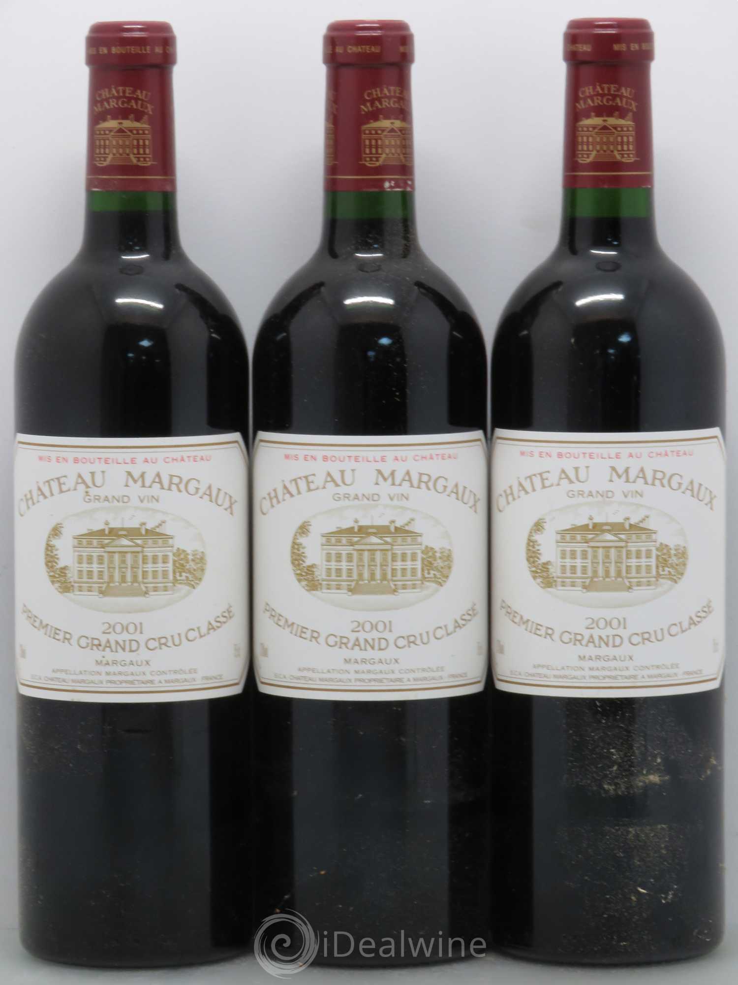 Château Margaux 1er Grand Cru Classé 2001 - Lot de 12 bouteilles - 3