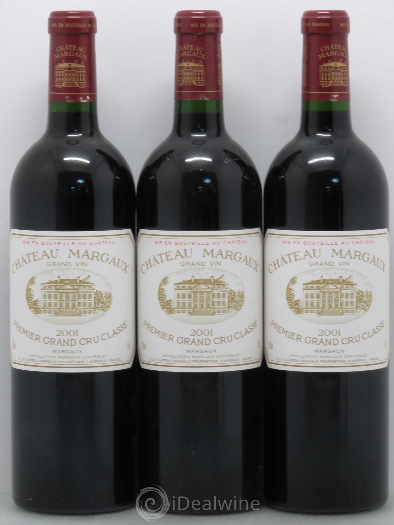 Château Margaux 1er Grand Cru Classé 2001 - Lot de 12 bouteilles - 4