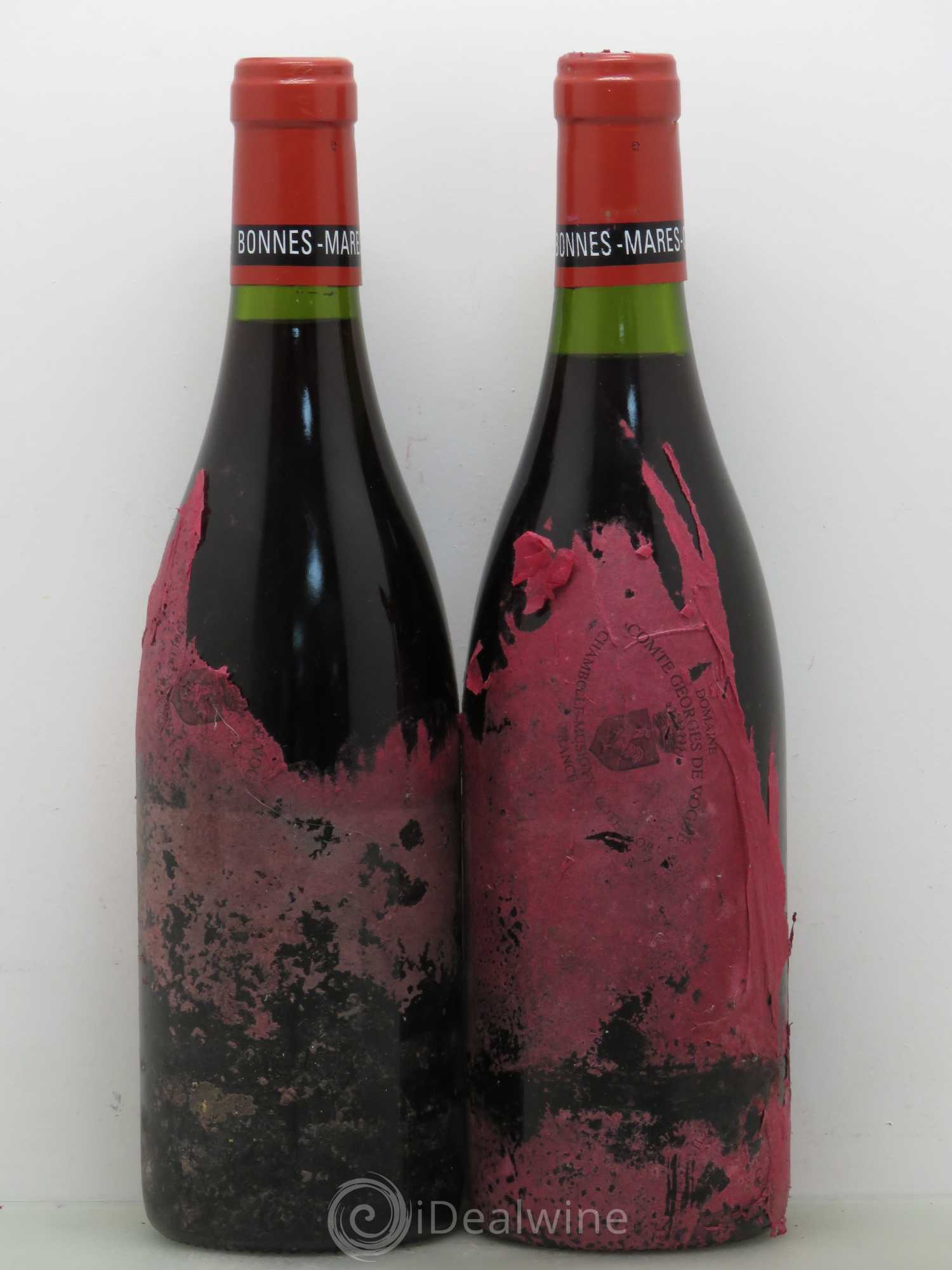 Bonnes-Mares Grand Cru Comte Georges de Vogüé 2001 - Lot de 2 bouteilles - 0