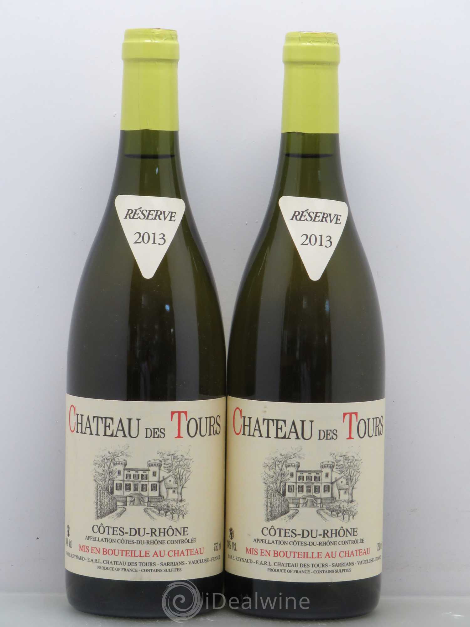 Côtes-du-Rhône Château des Tours Emmanuel Reynaud 2013 - Lot de 2 bouteilles - 0