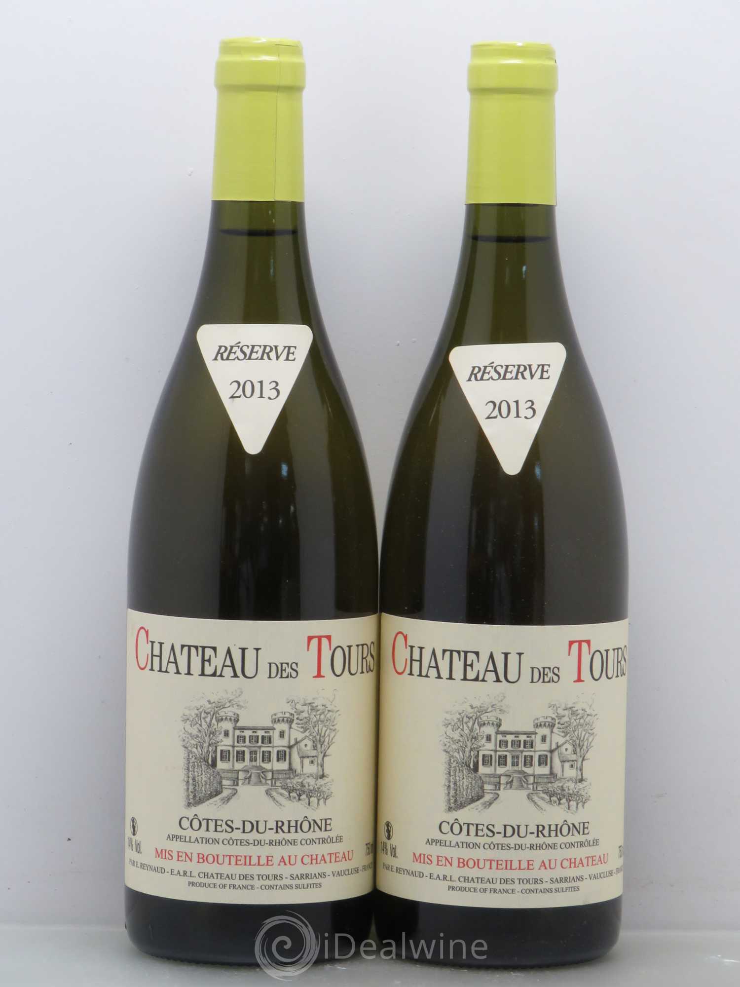 Côtes-du-Rhône Château des Tours Emmanuel Reynaud 2013 - Lot de 2 bouteilles - 0
