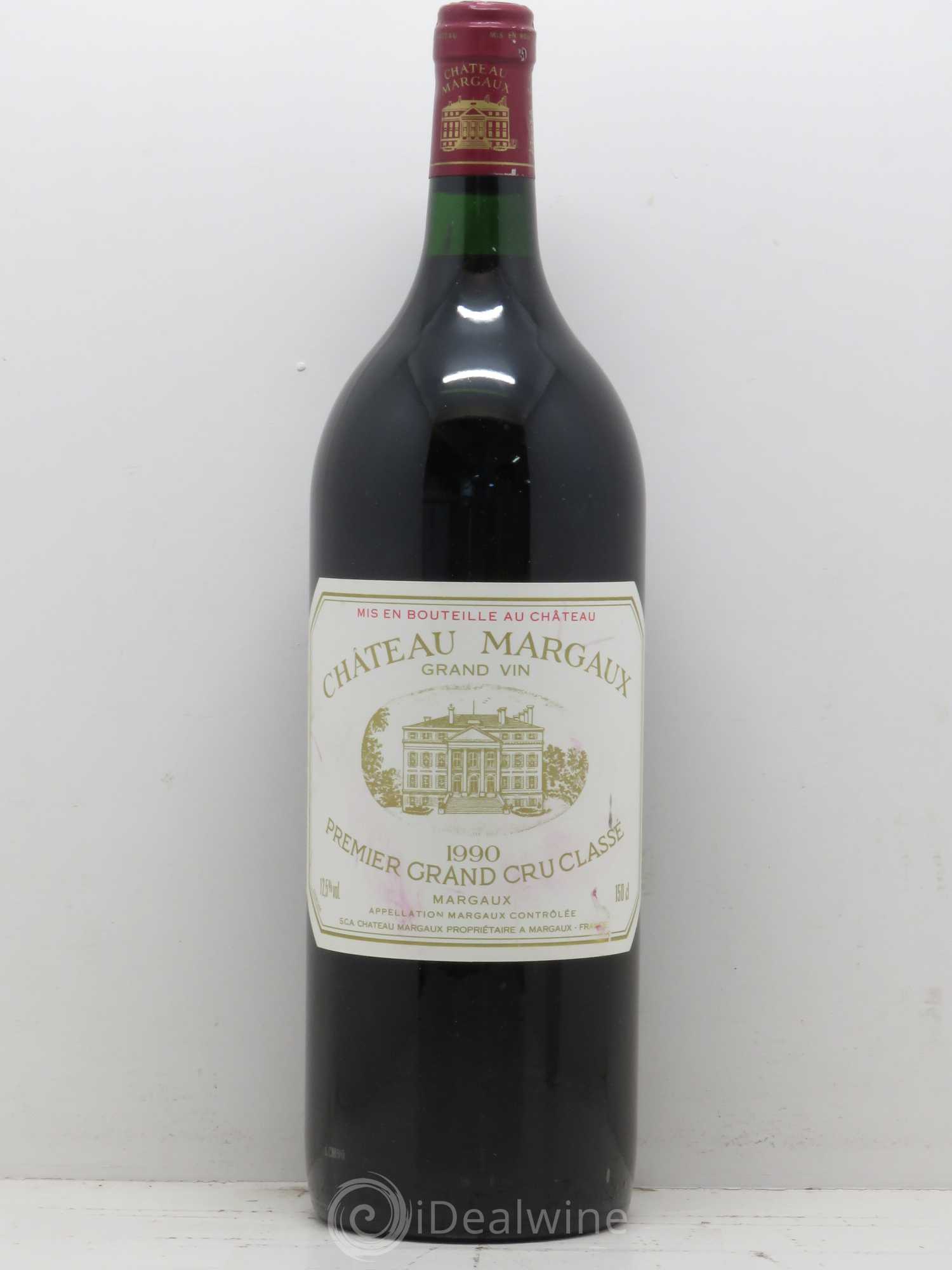 Château Margaux 1er Grand Cru Classé 1990 - Lot de 1 magnum - 0