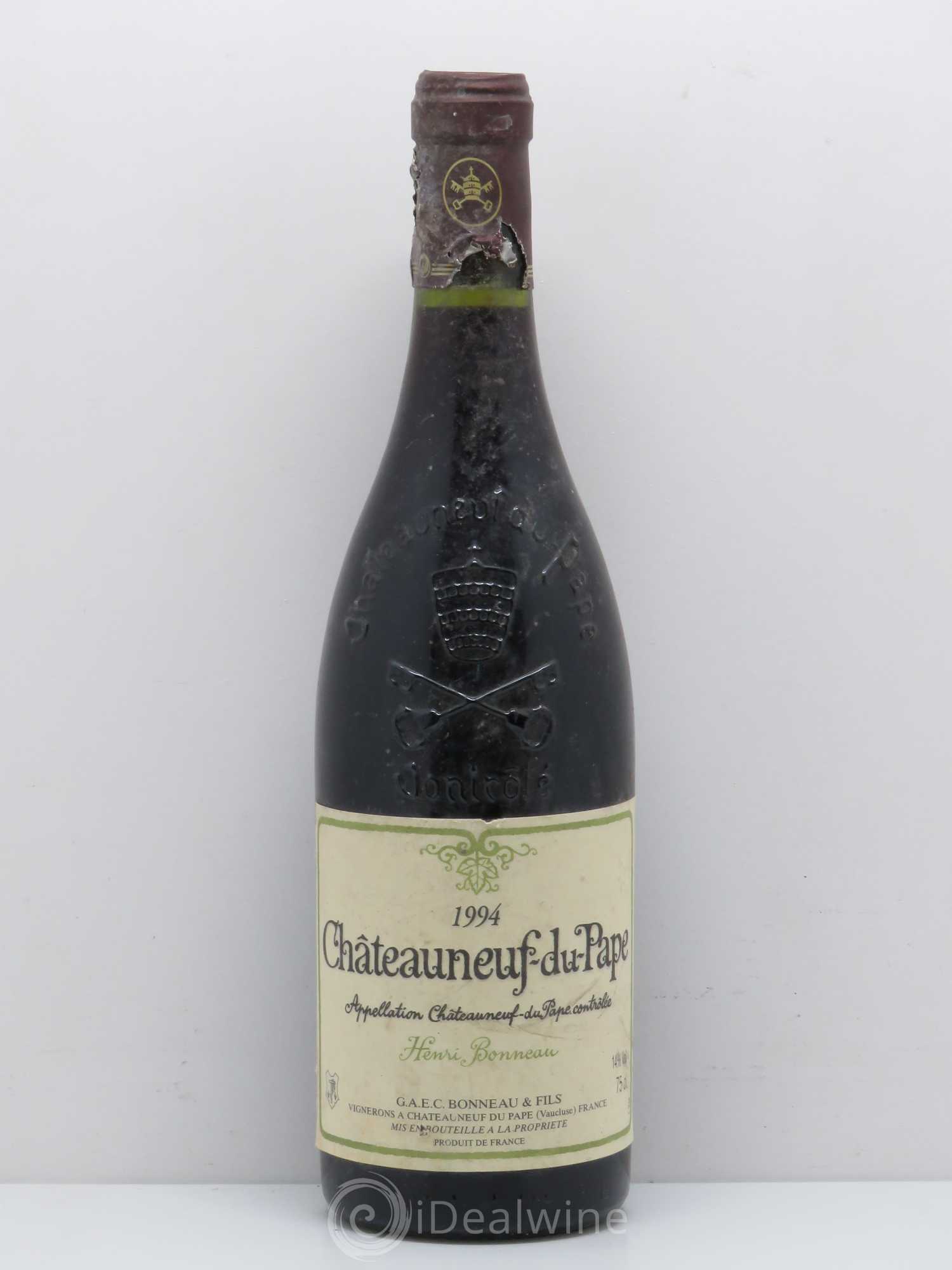 Châteauneuf-du-Pape Henri Bonneau Henri Bonneau & Fils 1994 - Lot de 1 bouteille - 0