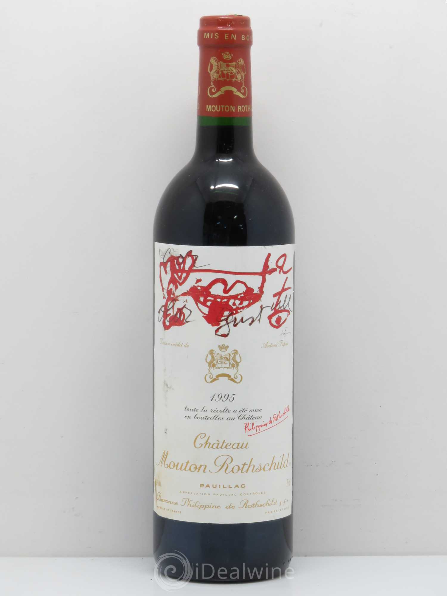 Château Mouton Rothschild 1er Grand Cru Classé 1995 - Lot de 1 bouteille - 0