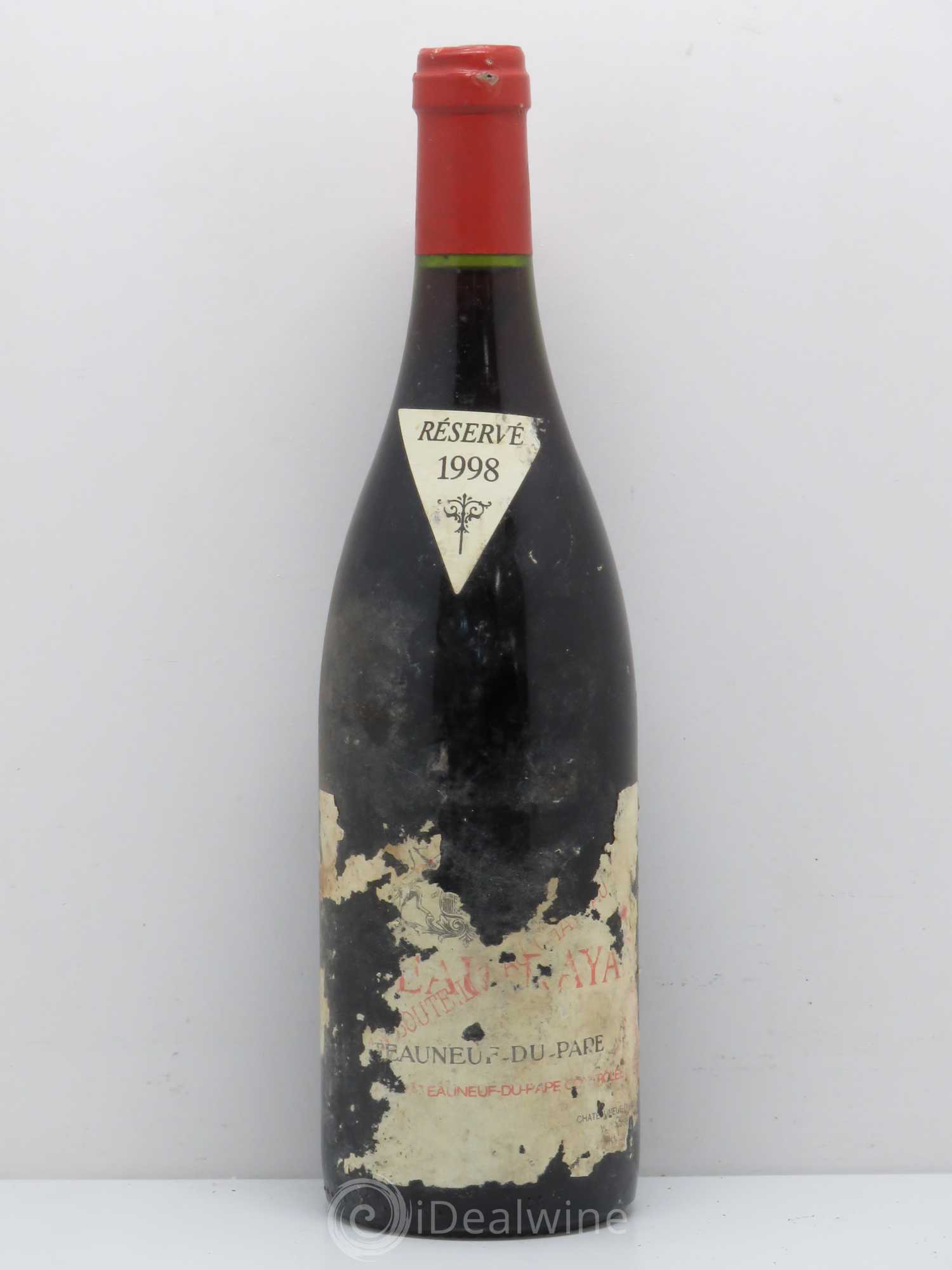 Châteauneuf-du-Pape Château Rayas Emmanuel Reynaud 1998 - Lot de 1 bouteille - 0