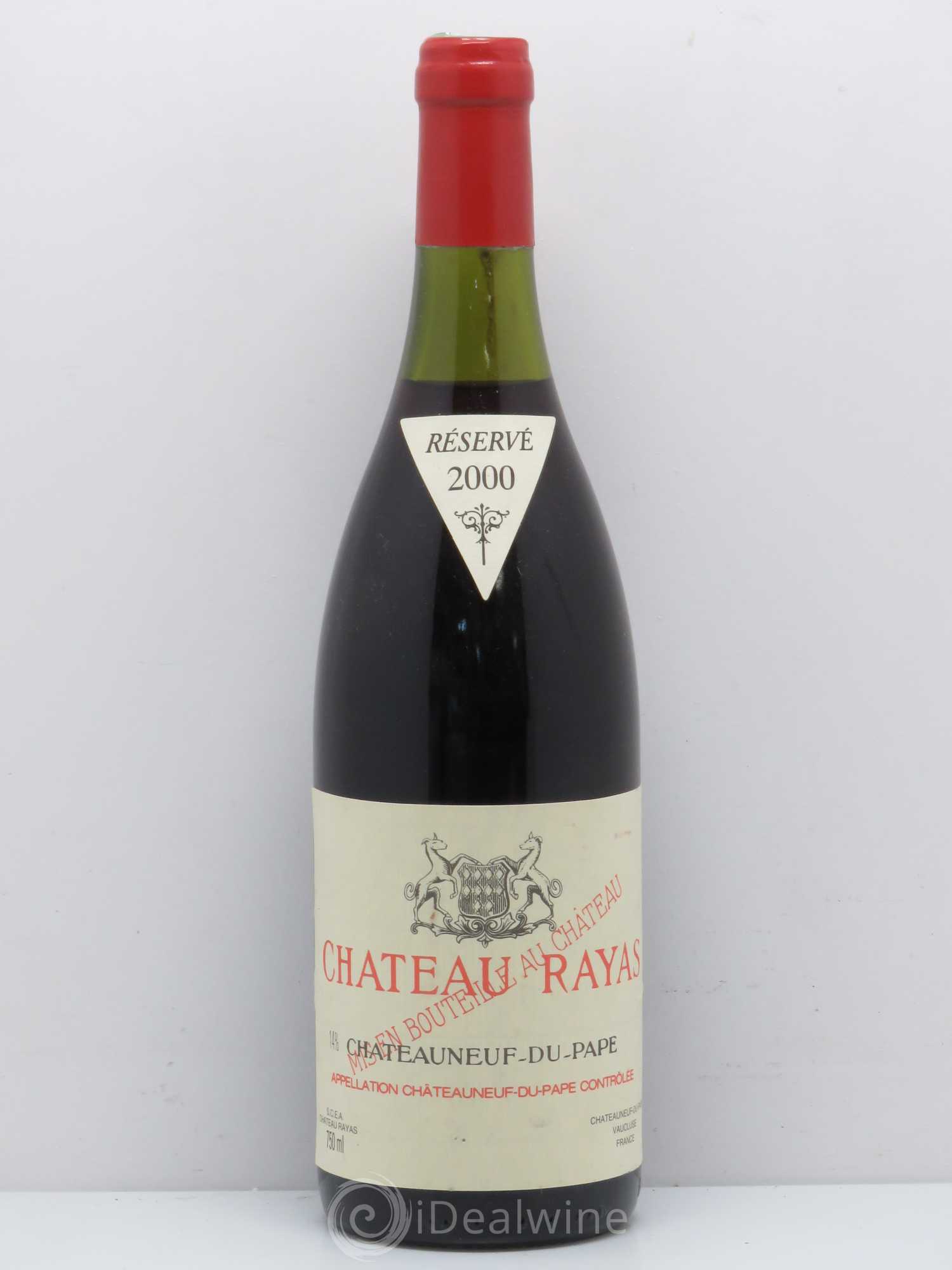 Châteauneuf-du-Pape Château Rayas Emmanuel Reynaud 2000 - Lot de 1 bouteille - 0