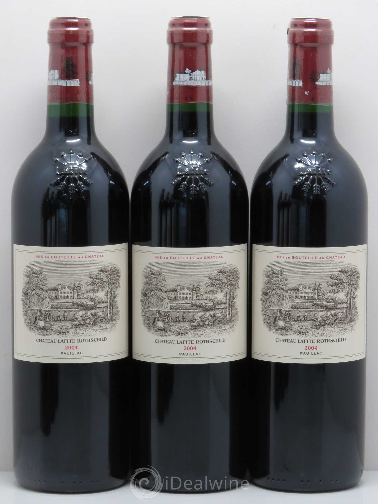 Château Lafite Rothschild 1er Grand Cru Classé 2004 - Lot de 6 bouteilles - 1