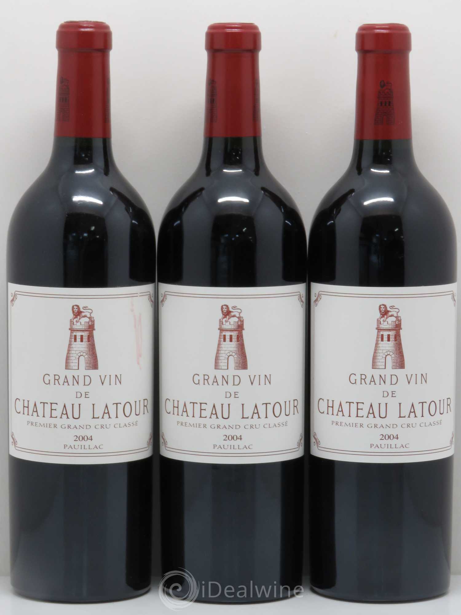Château Latour 1er Grand Cru Classé 2004 - Lot de 6 bouteilles - 1