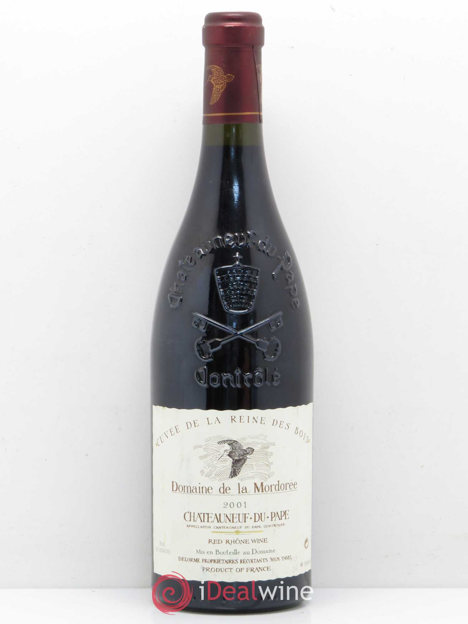 Châteauneuf-du-Pape Cuvée de la Reine des Bois La Mordorée (Domaine de) (sans prix de réserve) 2001 - Lot de 1 bouteille - 0