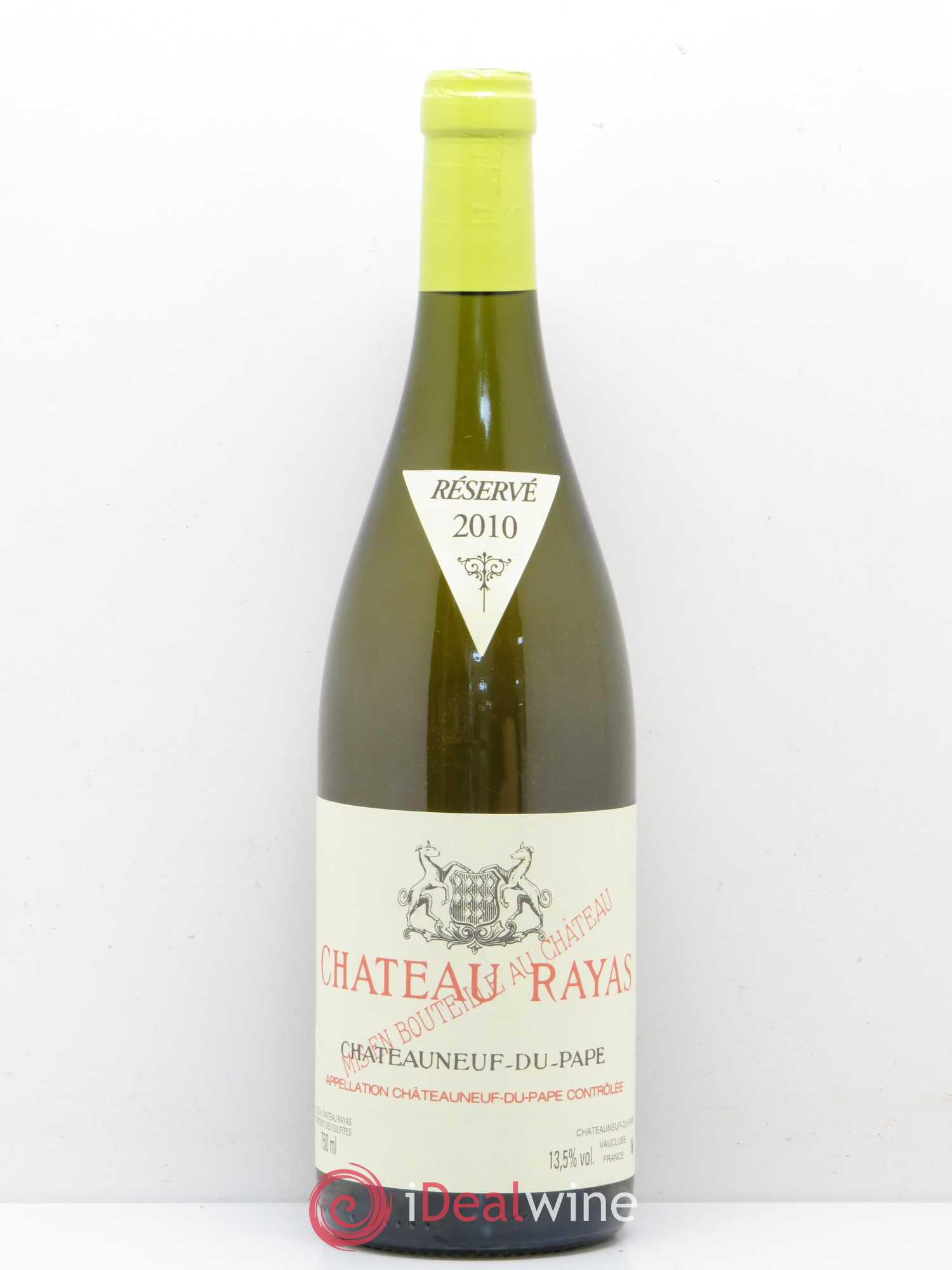 Châteauneuf-du-Pape Château Rayas Emmanuel Reynaud 2010 - Lot de 1 bouteille - 0