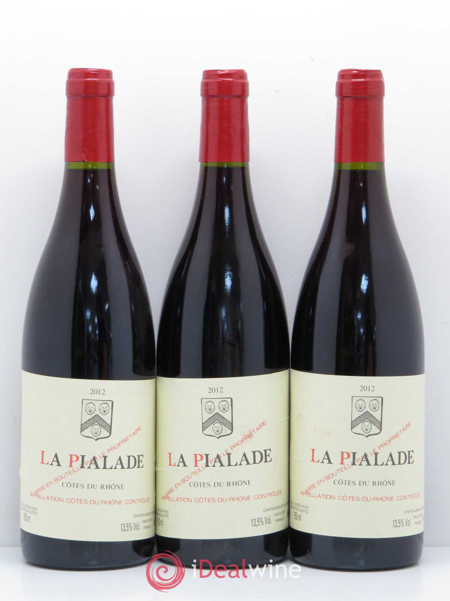 Côtes-du-Rhône La Pialade Emmanuel Reynaud 2012 - Lot de 3 bouteilles - 0