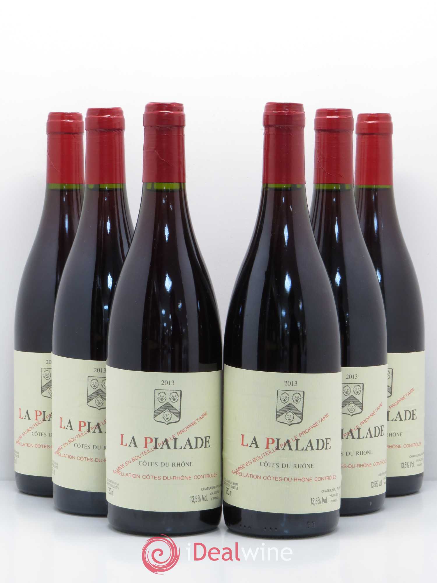 Côtes-du-Rhône La Pialade Emmanuel Reynaud 2013 - Lot de 6 bouteilles - 0