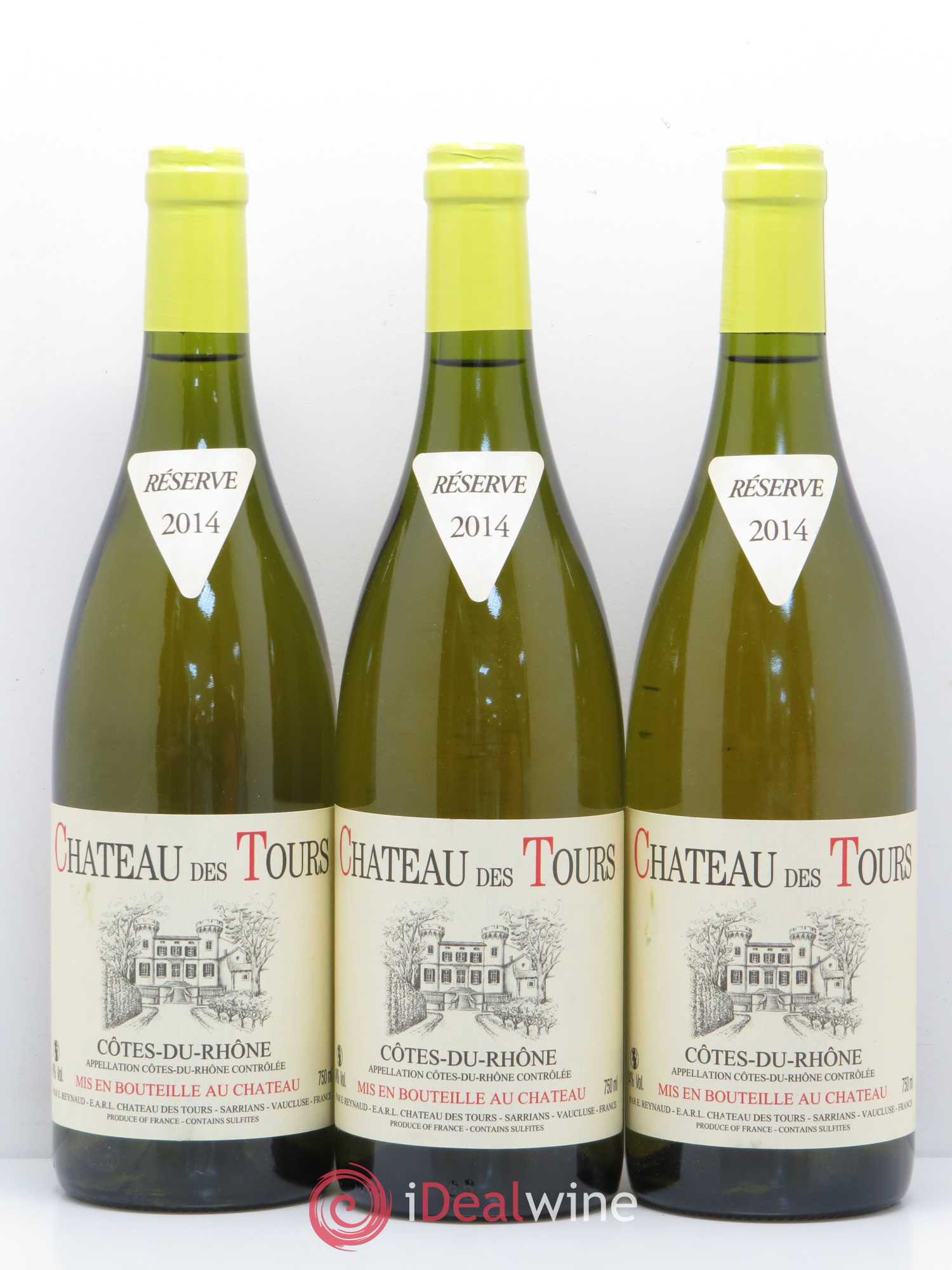 Côtes-du-Rhône Château des Tours Emmanuel Reynaud 2014 - Lot de 6 bouteilles - 2