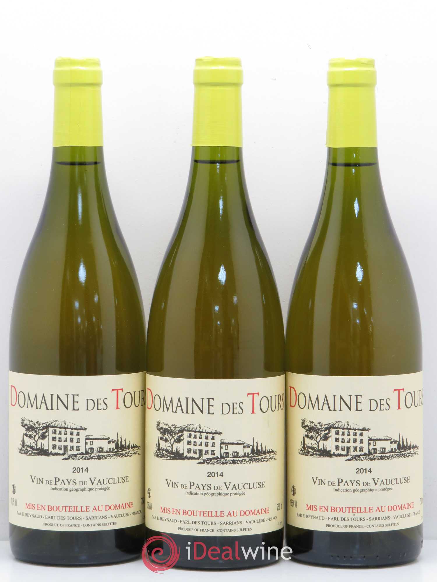 Vaucluse (Vin de Pays de Vaucluse) Domaine des Tours Emmanuel Reynaud  (sans prix de réserve) 2014 - Lot de 6 bouteilles - 2