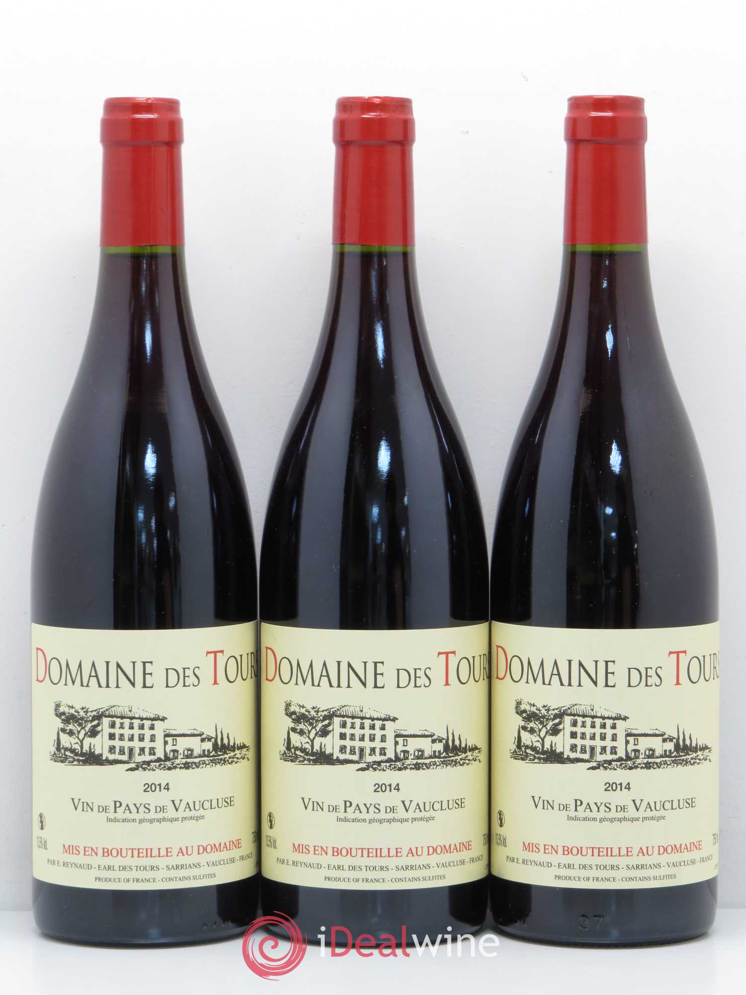 Vaucluse (Vin de Pays de Vaucluse) Domaine des Tours Emmanuel Reynaud (sans prix de réserve) 2014 - Lot de 6 bouteilles - 2