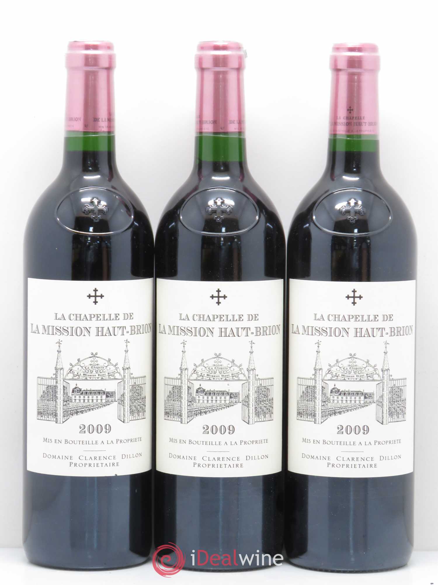 La Chapelle de La Mission Haut-Brion Second Vin 2009 - Lot de 3 bouteilles - 0