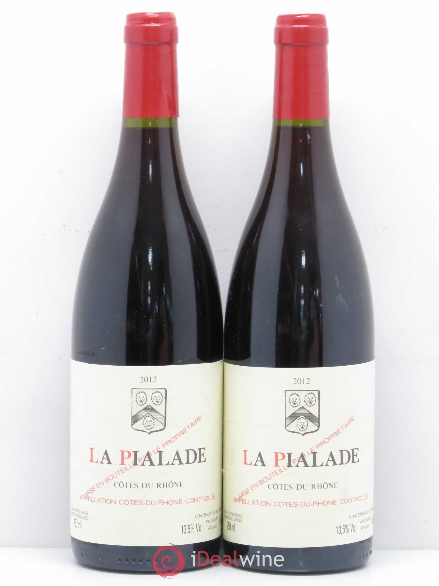 Côtes-du-Rhône La Pialade Emmanuel Reynaud 2012 - Lot de 2 bouteilles - 0