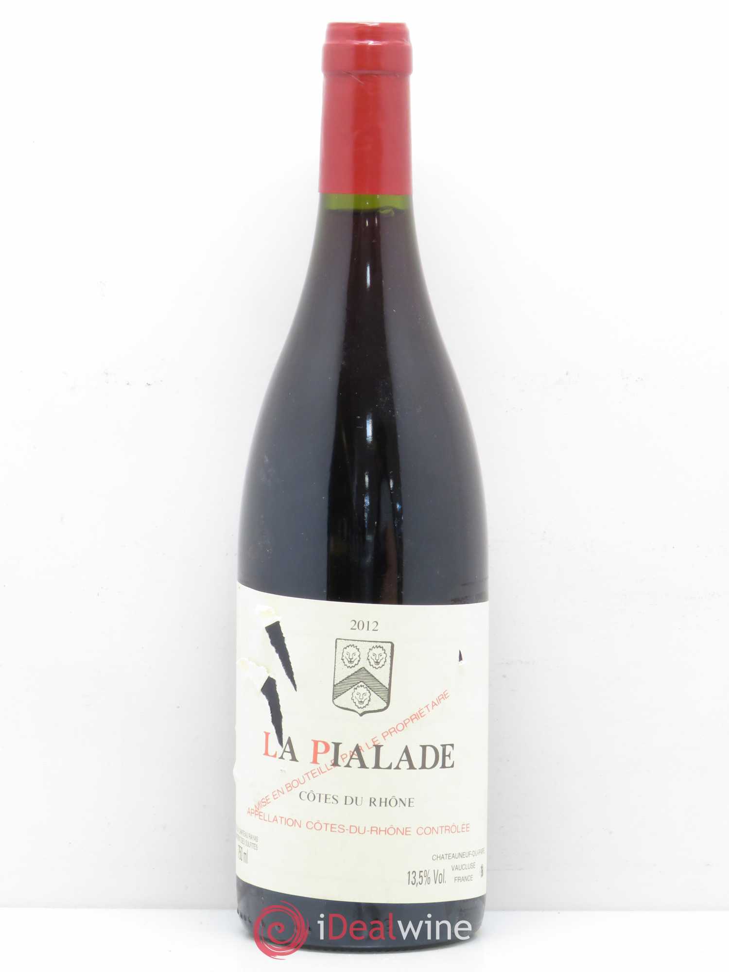 Côtes-du-Rhône La Pialade Emmanuel Reynaud 2012 - Lot de 1 bouteille - 0