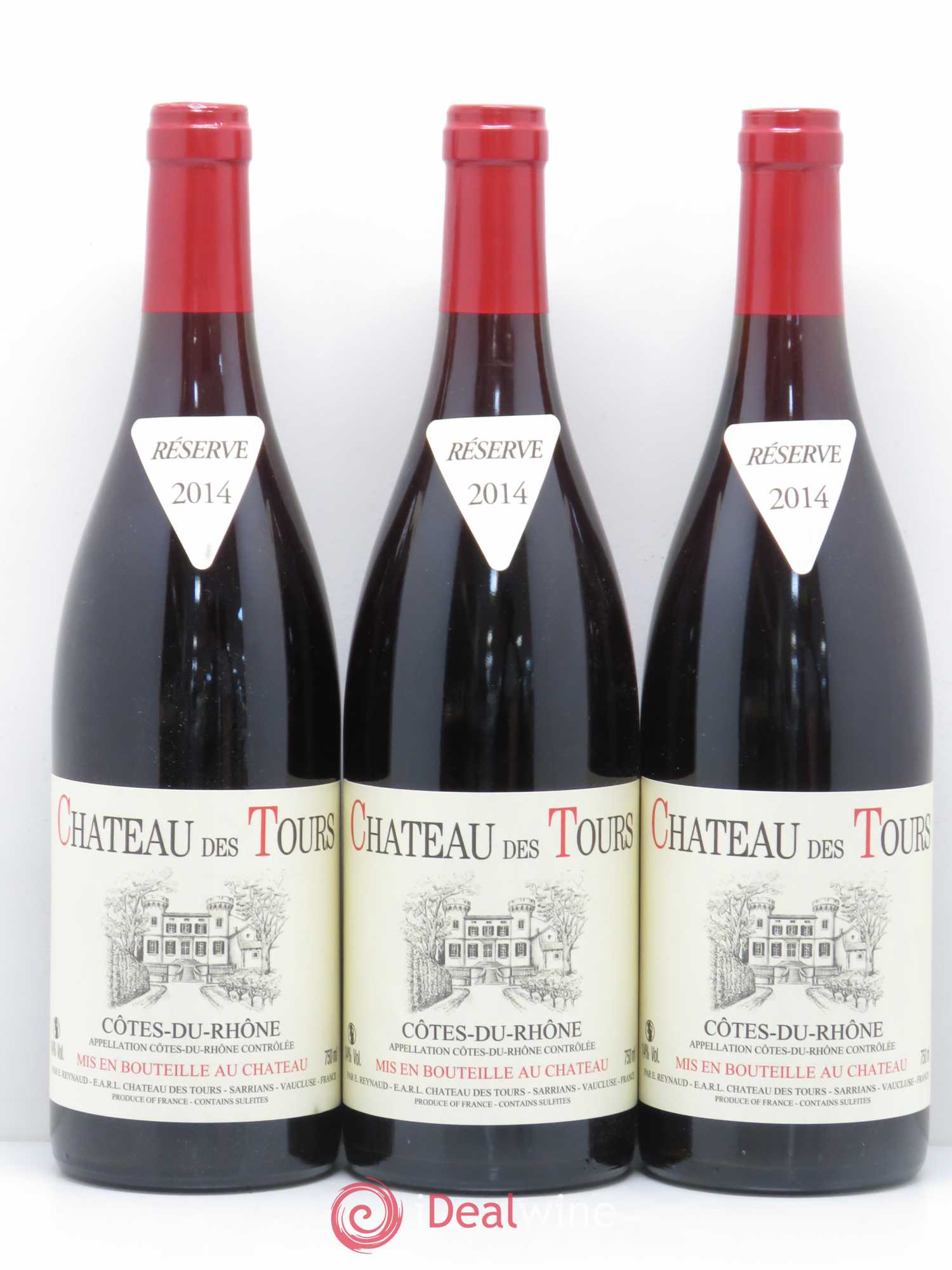 Côtes-du-Rhône Château des Tours Emmanuel Reynaud 2014 - Lot de 6 bouteilles - 2