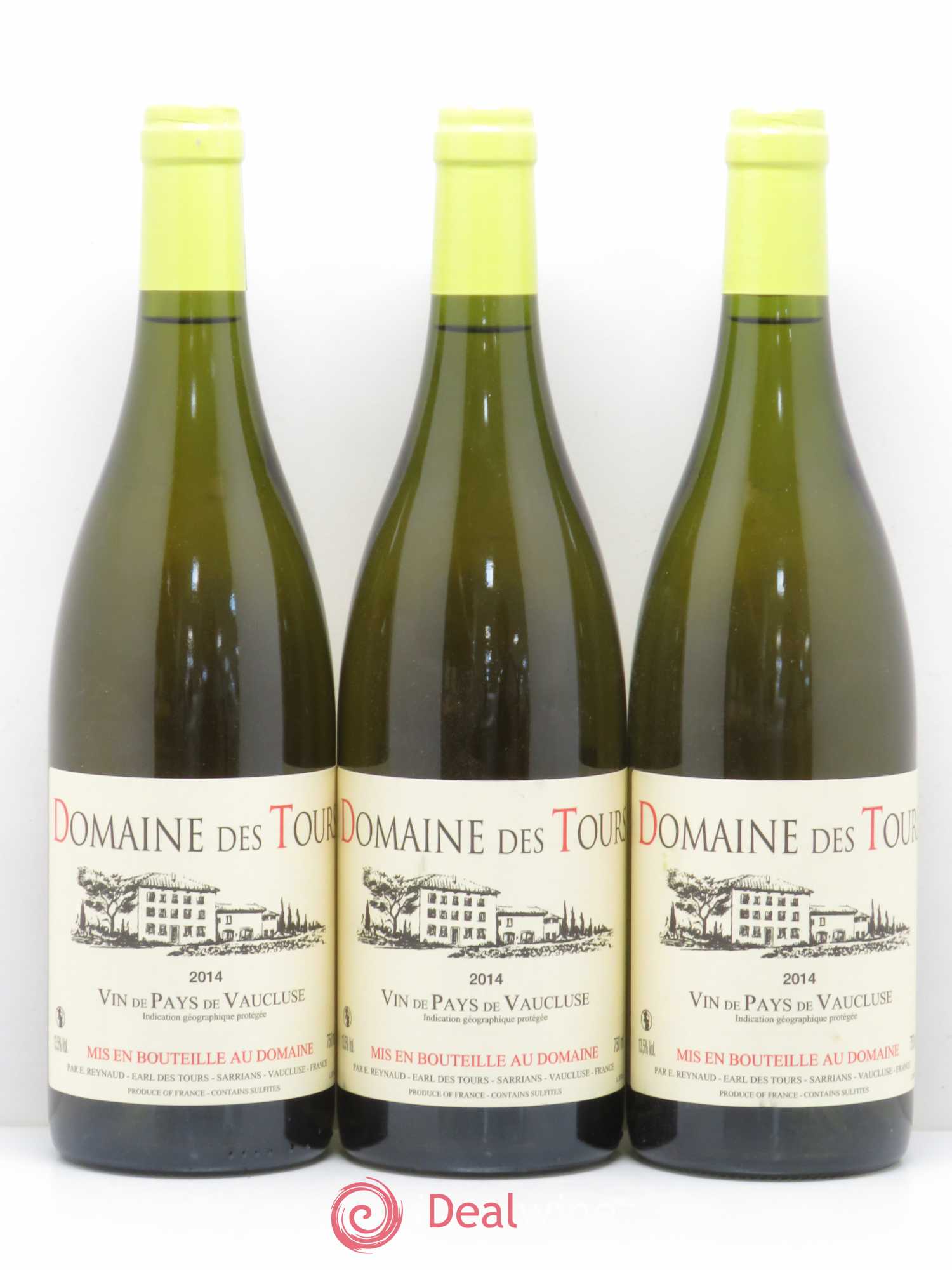 Vaucluse (Vin de Pays de Vaucluse) Domaine des Tours Emmanuel Reynaud (sans prix de réserve) 2014 - Lot de 6 bouteilles - 1