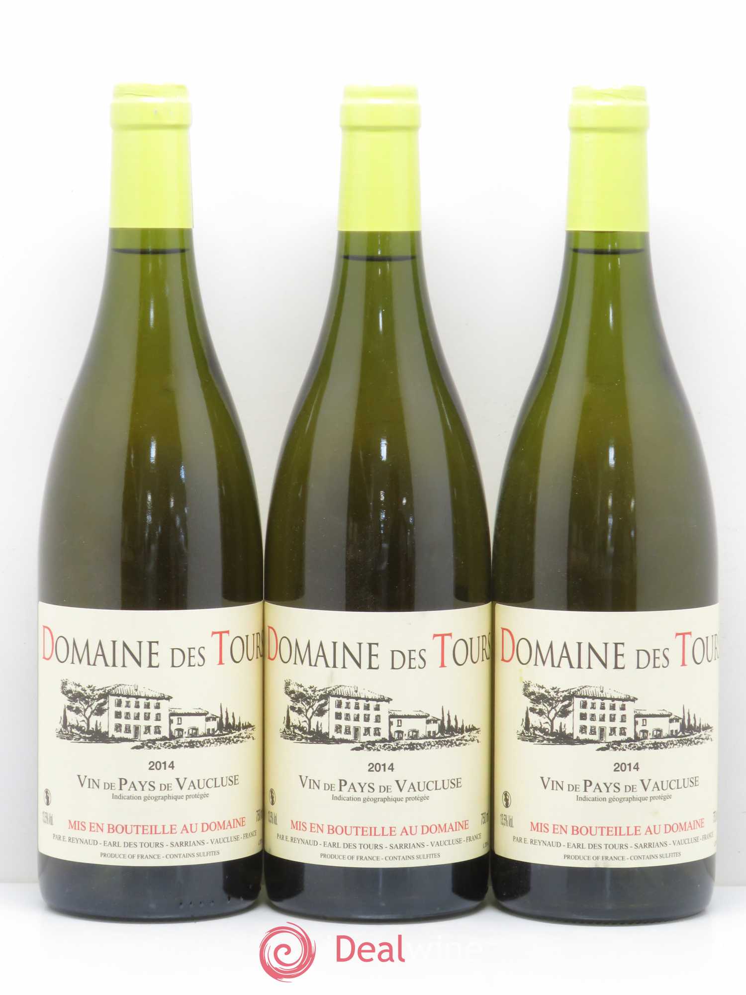 Vaucluse (Vin de Pays de Vaucluse) Domaine des Tours Emmanuel Reynaud (sans prix de réserve) 2014 - Lot de 6 bouteilles - 2