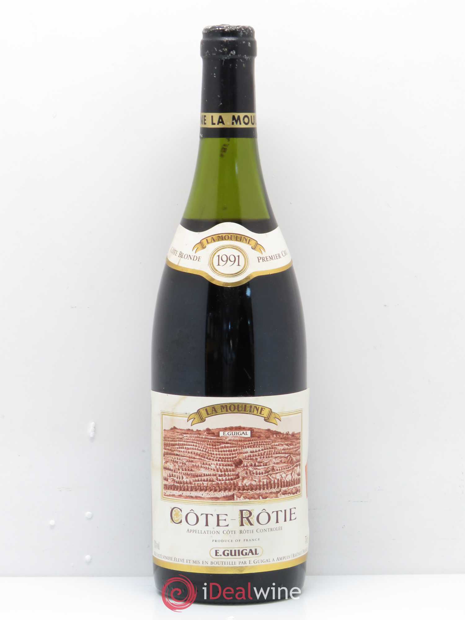 Côte-Rôtie La Mouline Guigal (sans prix de réserve) 1991 - Lot de 1 bouteille - 0