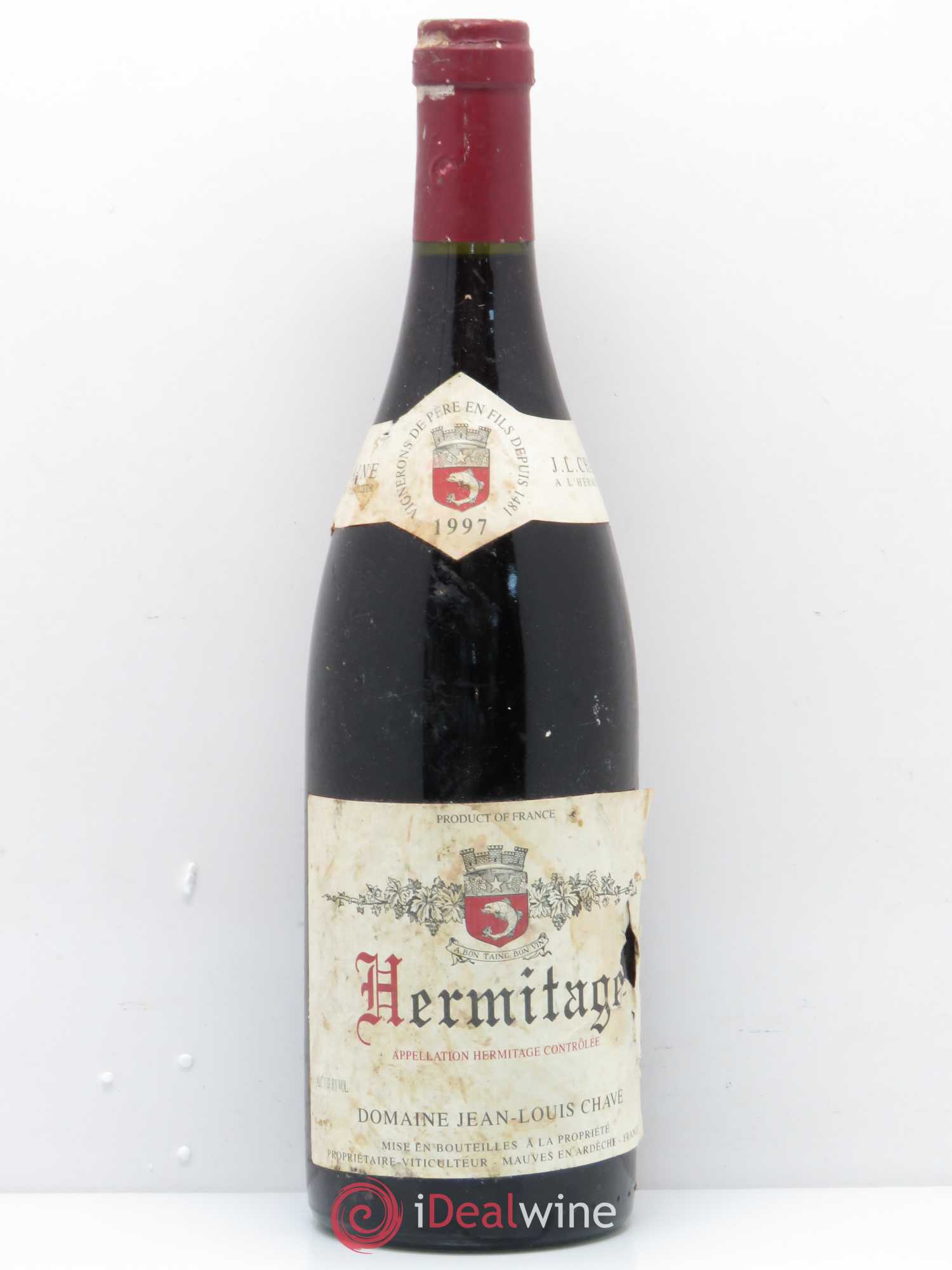 Hermitage Jean-Louis Chave 1997 - Lot de 1 bouteille - 0