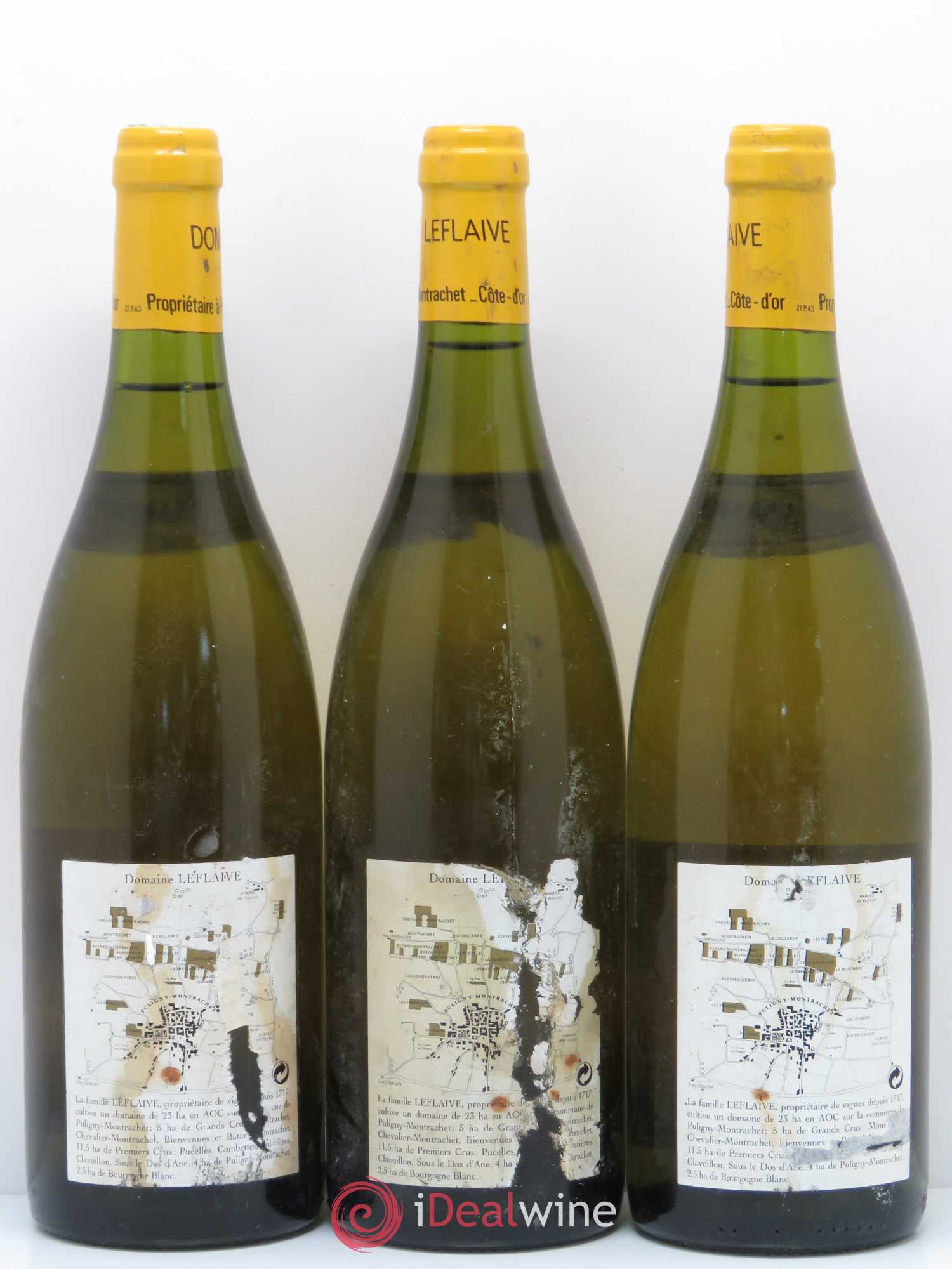 Puligny-Montrachet 1er Cru Les Pucelles Leflaive (Domaine) 1997 - Lot de 3 bouteilles - 1