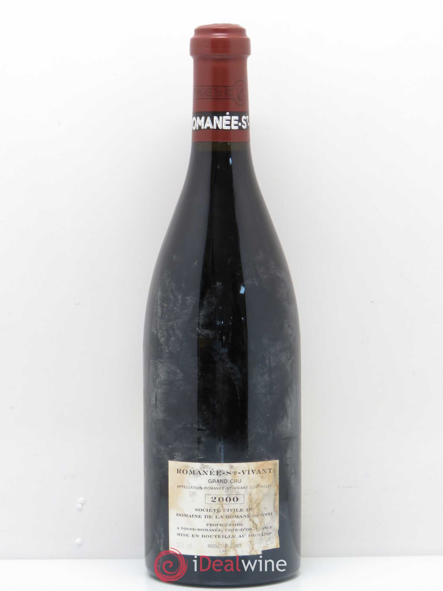 Romanée-Saint-Vivant Grand Cru Domaine de la Romanée-Conti 2000 - Lot de 1 bouteille - 1