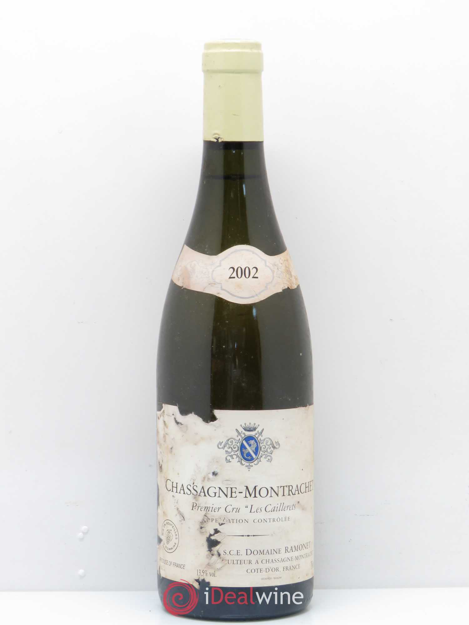 Chassagne-Montrachet 1er Cru Les Caillerets Ramonet (Domaine) 2002 - Lot de 1 bouteille - 0