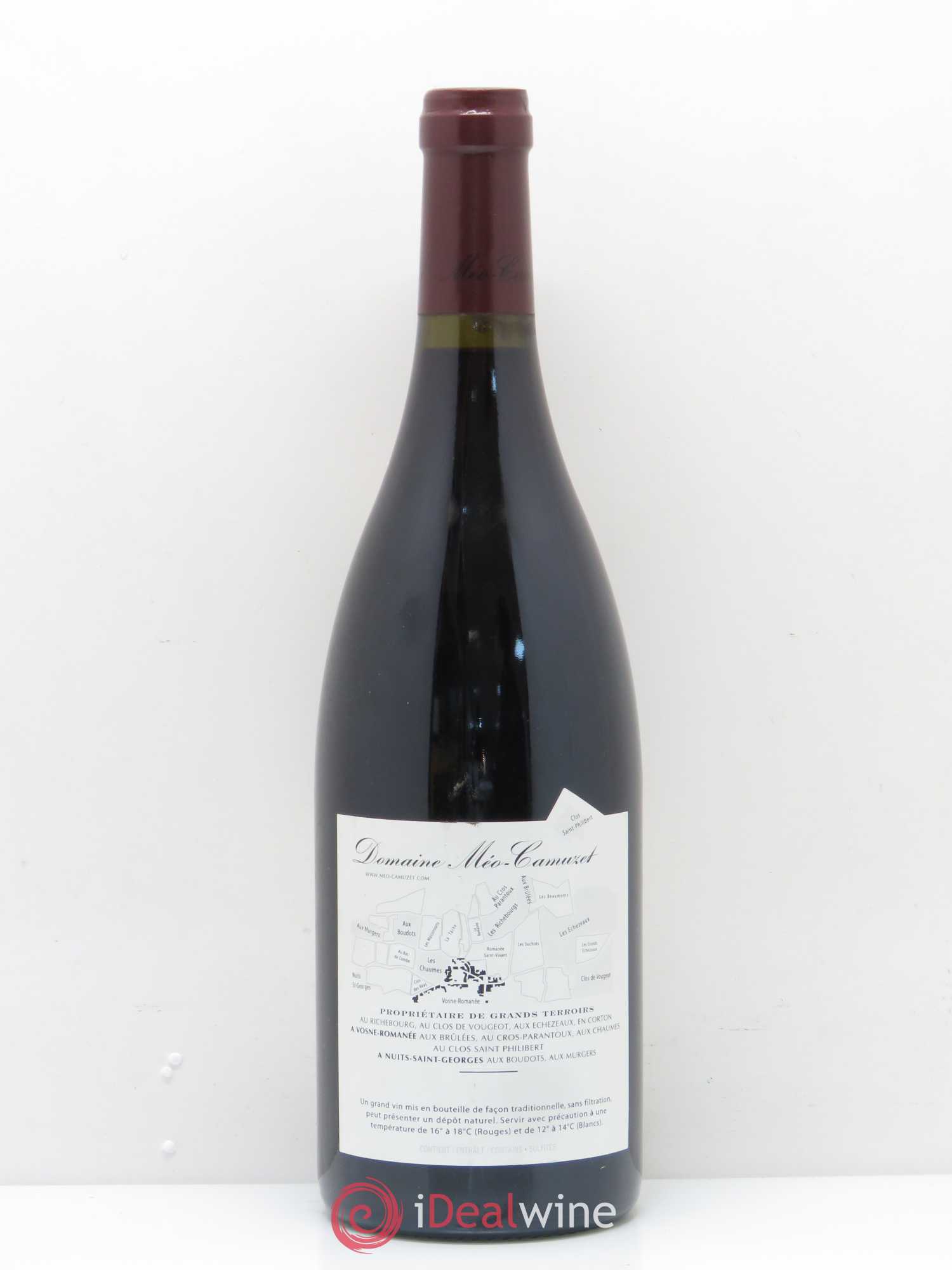 Echezeaux Grand Cru Les Rouges du Bas Méo-Camuzet (Domaine) Les rouges du bas 2004 - Lot de 1 bouteille - 1