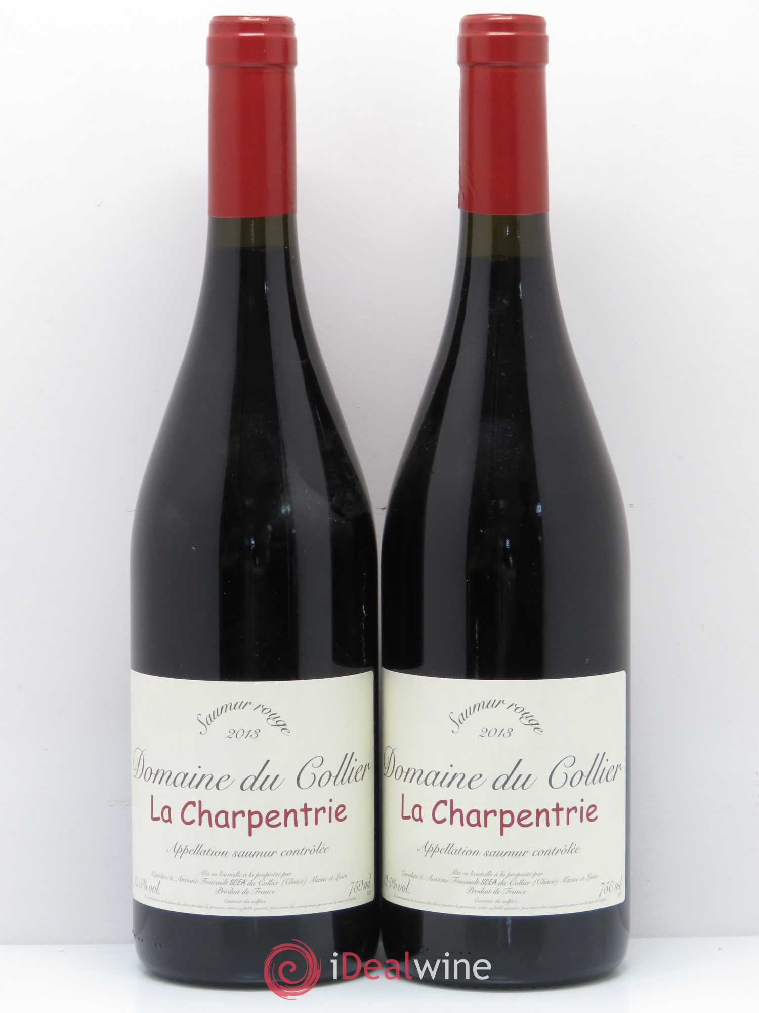 Saumur La Charpentrie Domaine du Collier 2013 - Lot de 2 bouteilles - 0