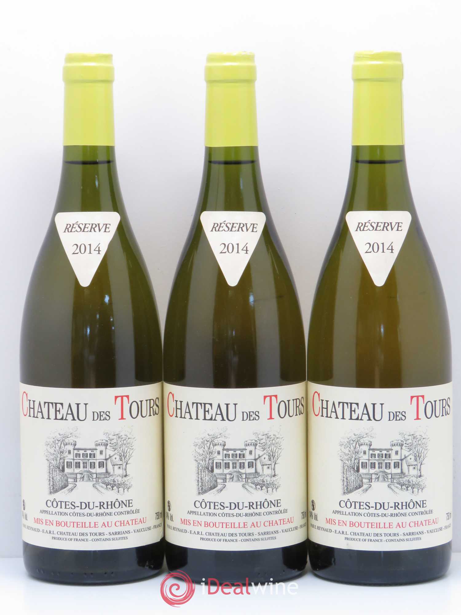 Côtes-du-Rhône Château des Tours Emmanuel Reynaud 2014 - Lot de 6 bouteilles - 1