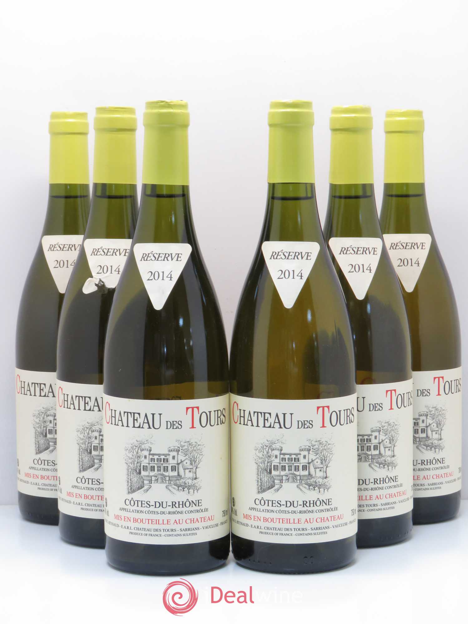 Côtes-du-Rhône Château des Tours Emmanuel Reynaud 2014 - Lot de 6 bouteilles - 0