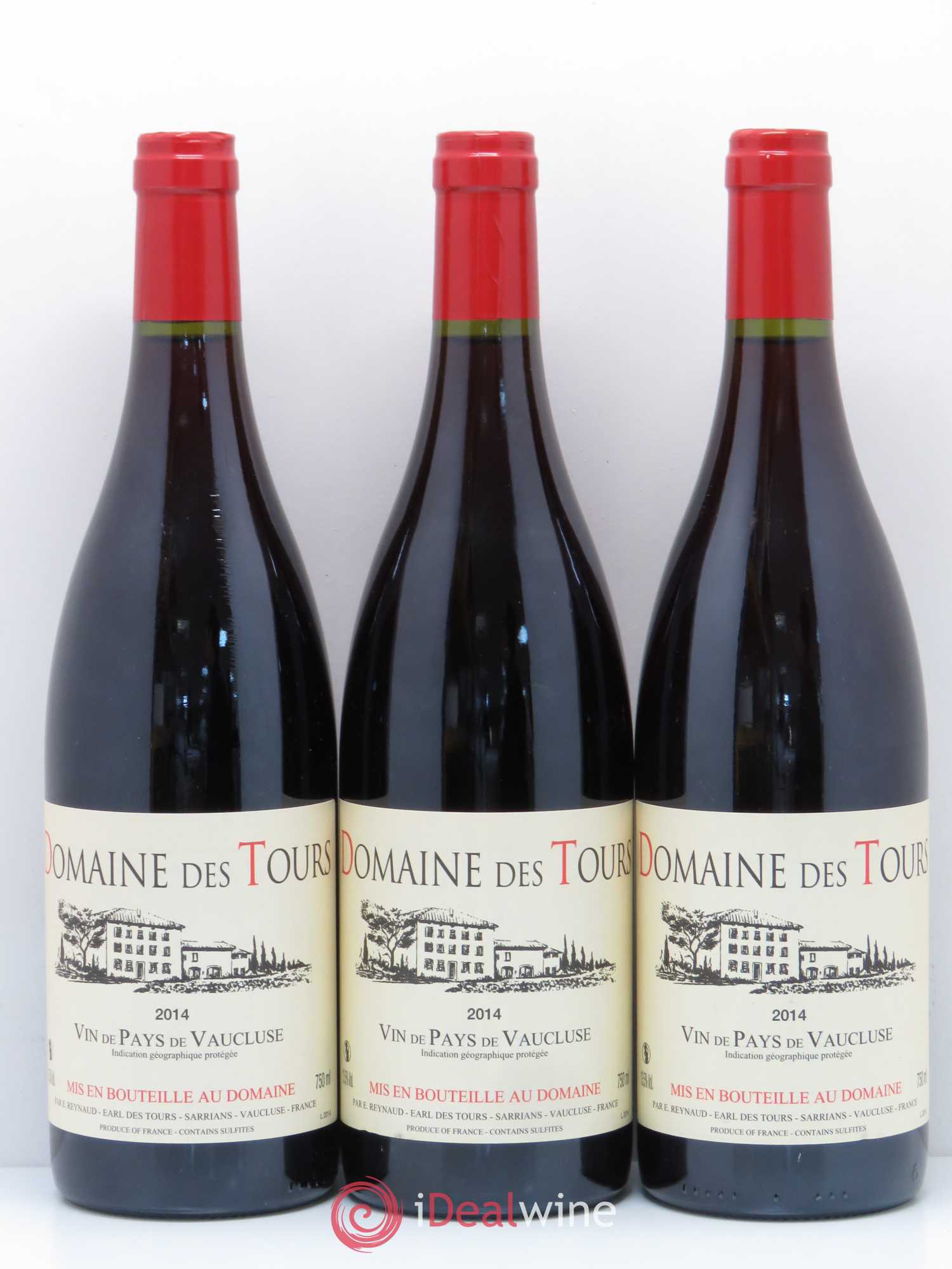 Vaucluse (Vin de Pays de Vaucluse) Domaine des Tours Emmanuel Reynaud 2014 - Lot de 6 bouteilles - 2