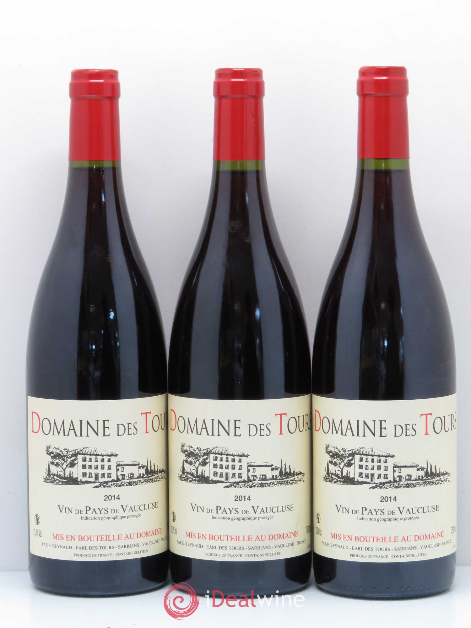 Vaucluse (Vin de Pays de Vaucluse) Domaine des Tours Emmanuel Reynaud 2014 - Lot de 6 bouteilles - 2