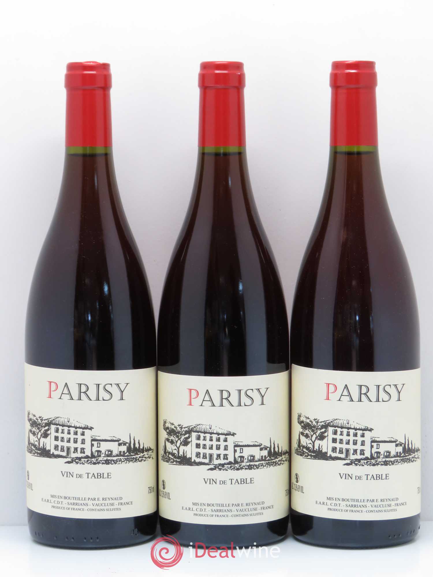 Vin de Table Parisy Emmanuel Reynaud - Posten von 6 Flaschen - 1
