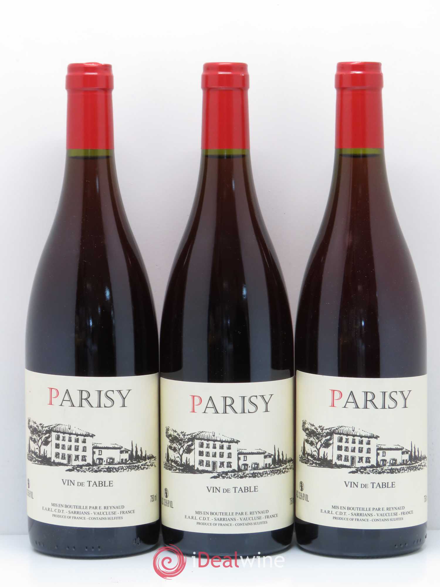 Vin de Table Parisy Emmanuel Reynaud - Posten von 6 Flaschen - 2