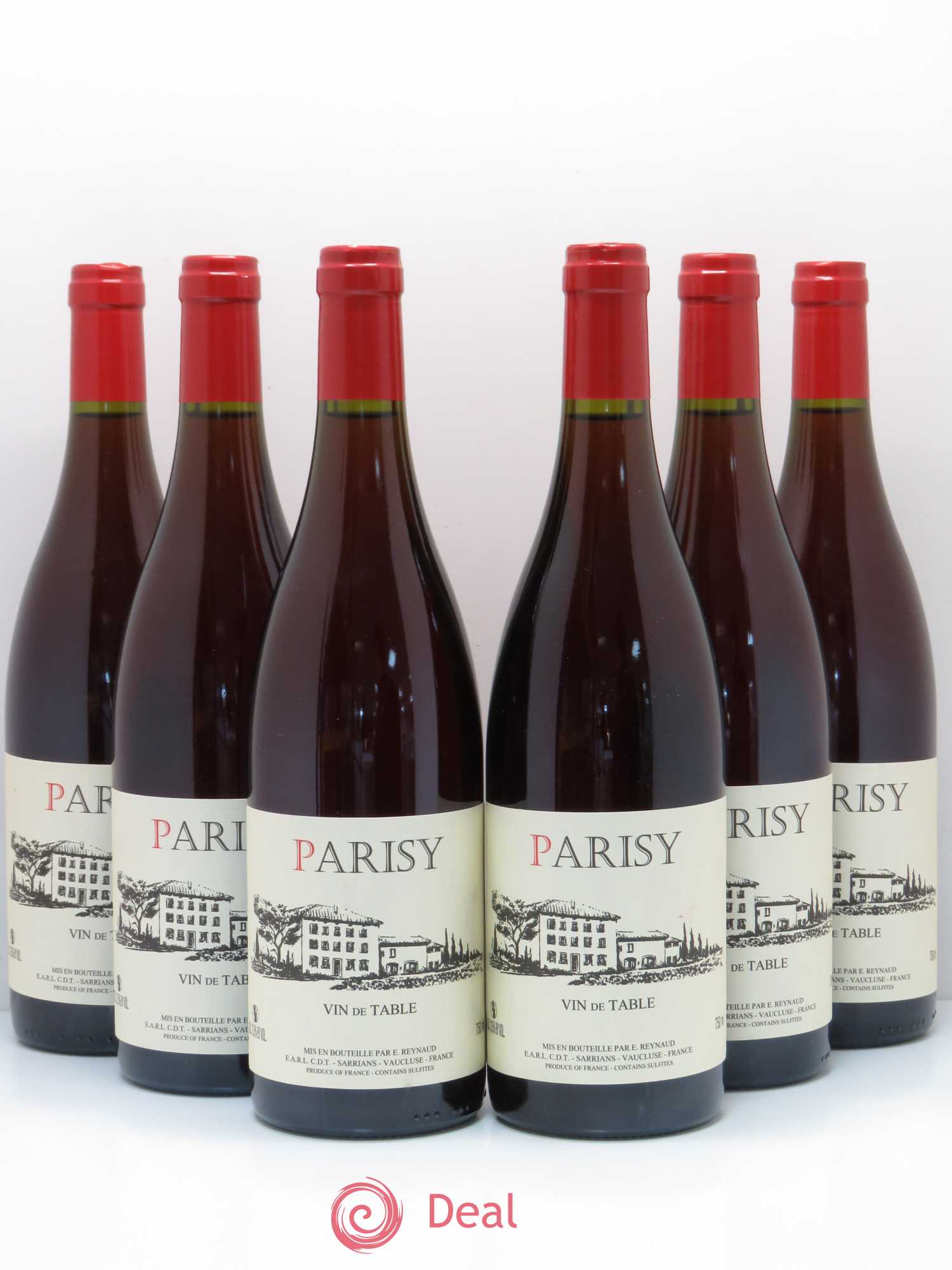 Vin de Table Parisy Emmanuel Reynaud - Posten von 6 Flaschen - 0