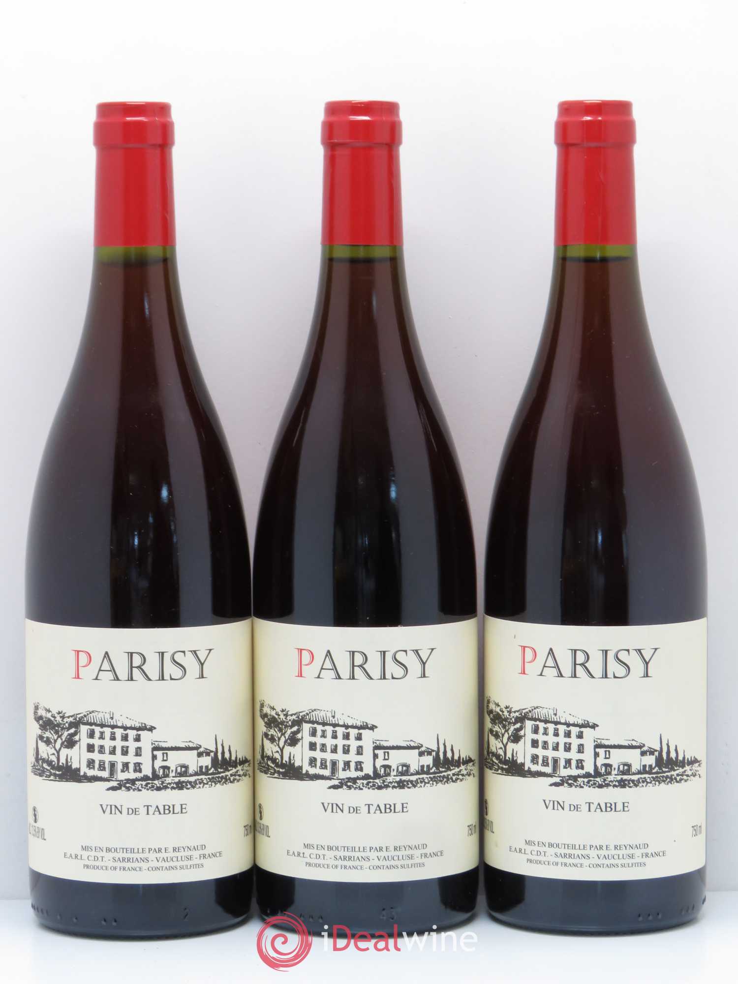 Vin de Table Parisy Emmanuel Reynaud - Posten von 6 Flaschen - 1