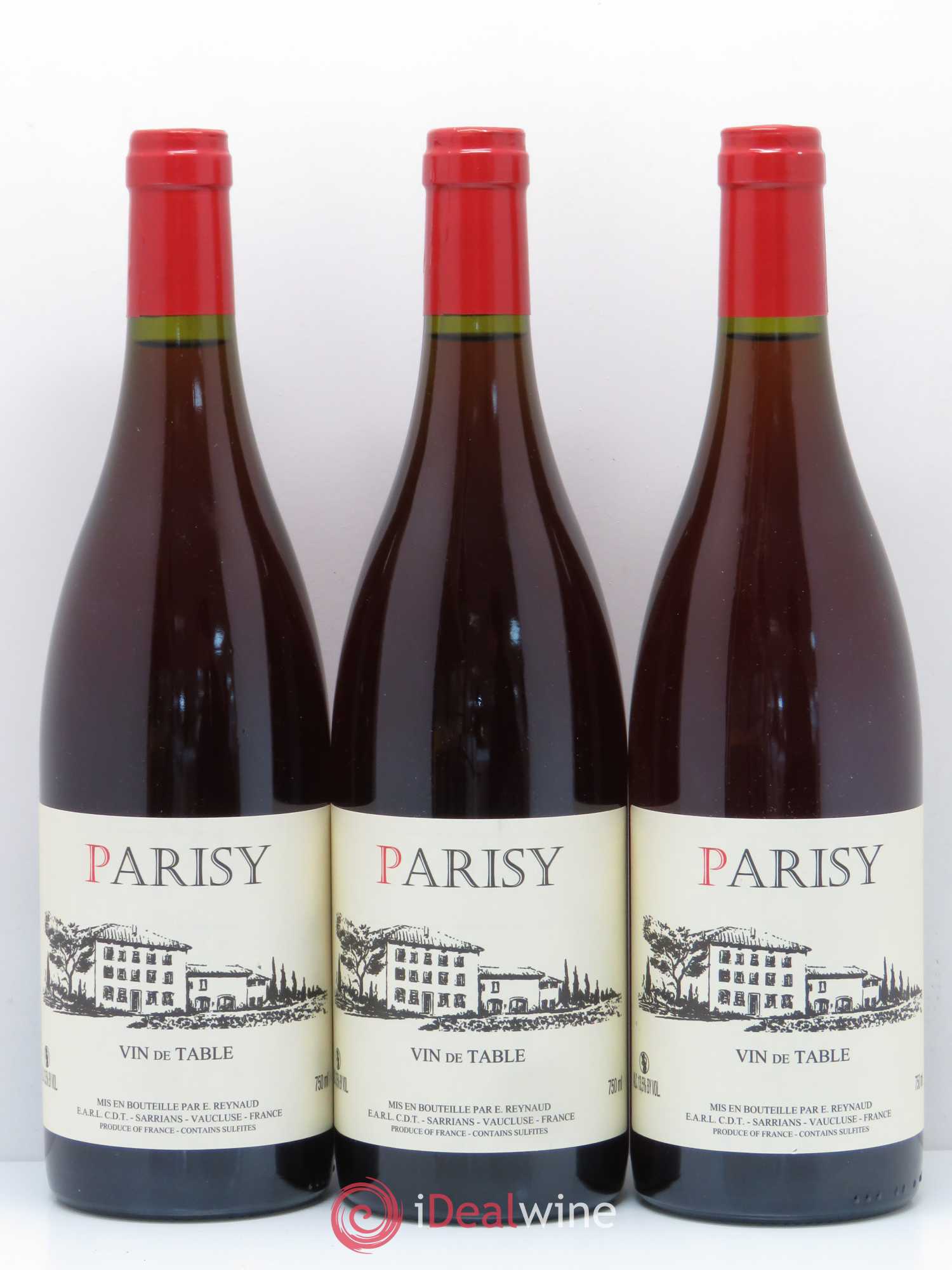 Vin de Table Parisy Emmanuel Reynaud - Posten von 6 Flaschen - 2