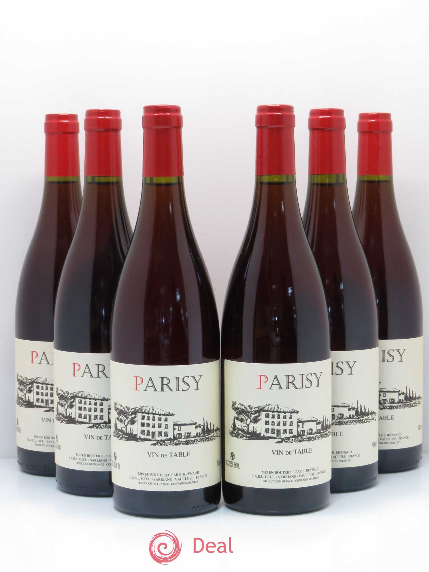 Vin de Table Parisy Emmanuel Reynaud - Posten von 6 Flaschen - 0