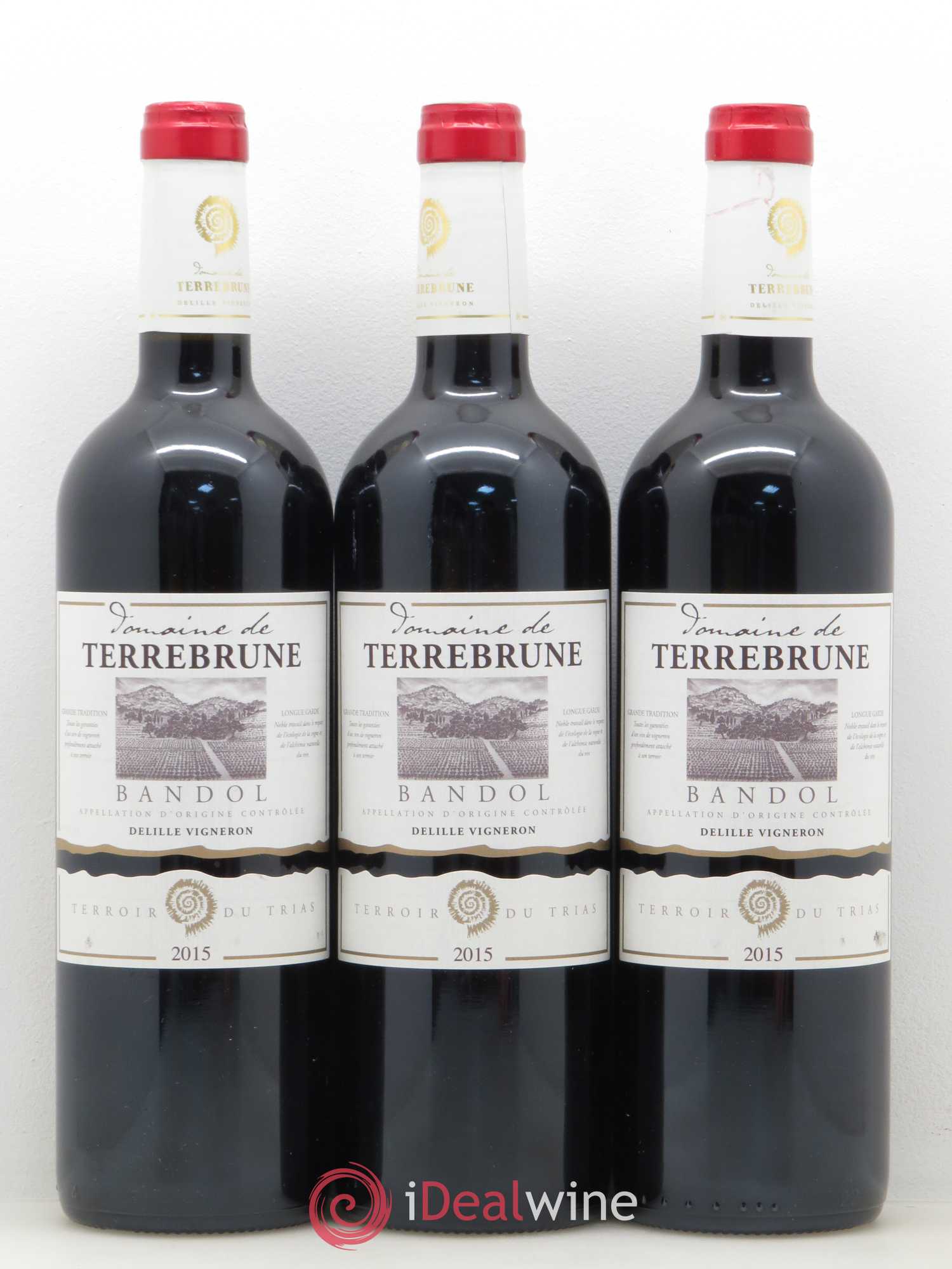 Bandol Domaine de Terrebrune (sans prix de réserve) 2015 - Posten von 3 Flaschen - 0