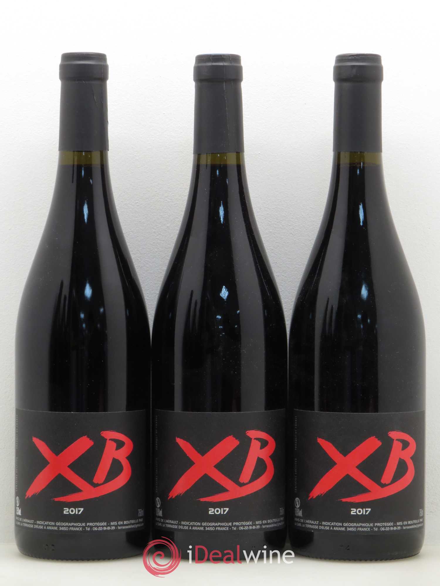 Pays d'Hérault XB Terrasse d'Elise (Domaine de la)  (sans prix de réserve) 2017 - Lot de 6 bouteilles - 1