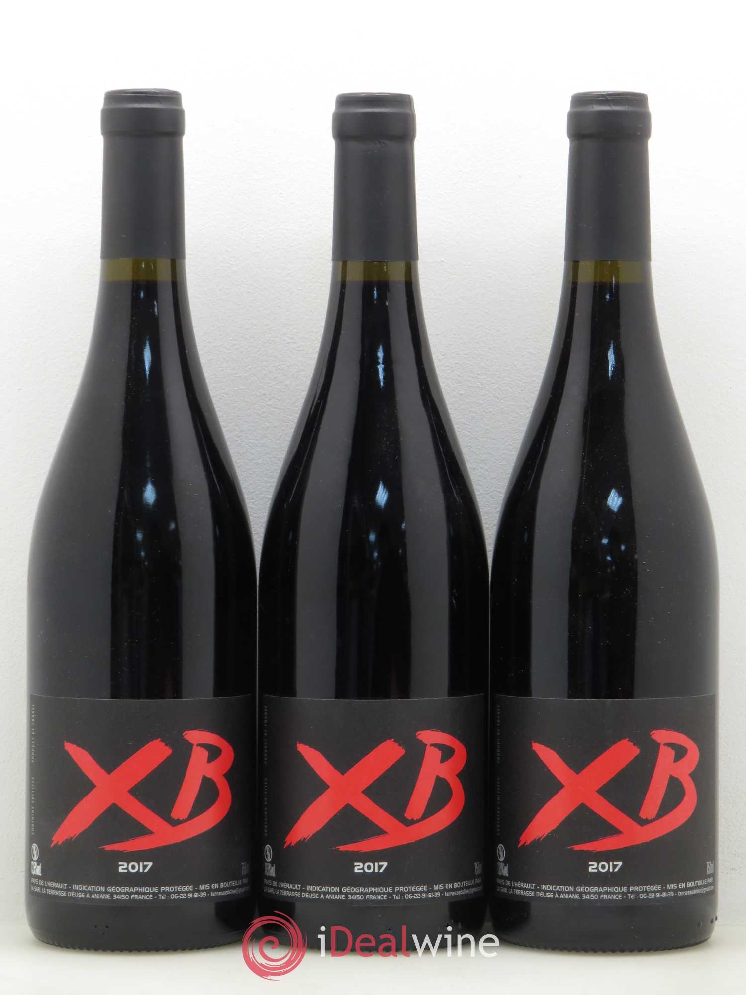 Pays d'Hérault XB Terrasse d'Elise (Domaine de la)  (sans prix de réserve) 2017 - Lot de 6 bouteilles - 2