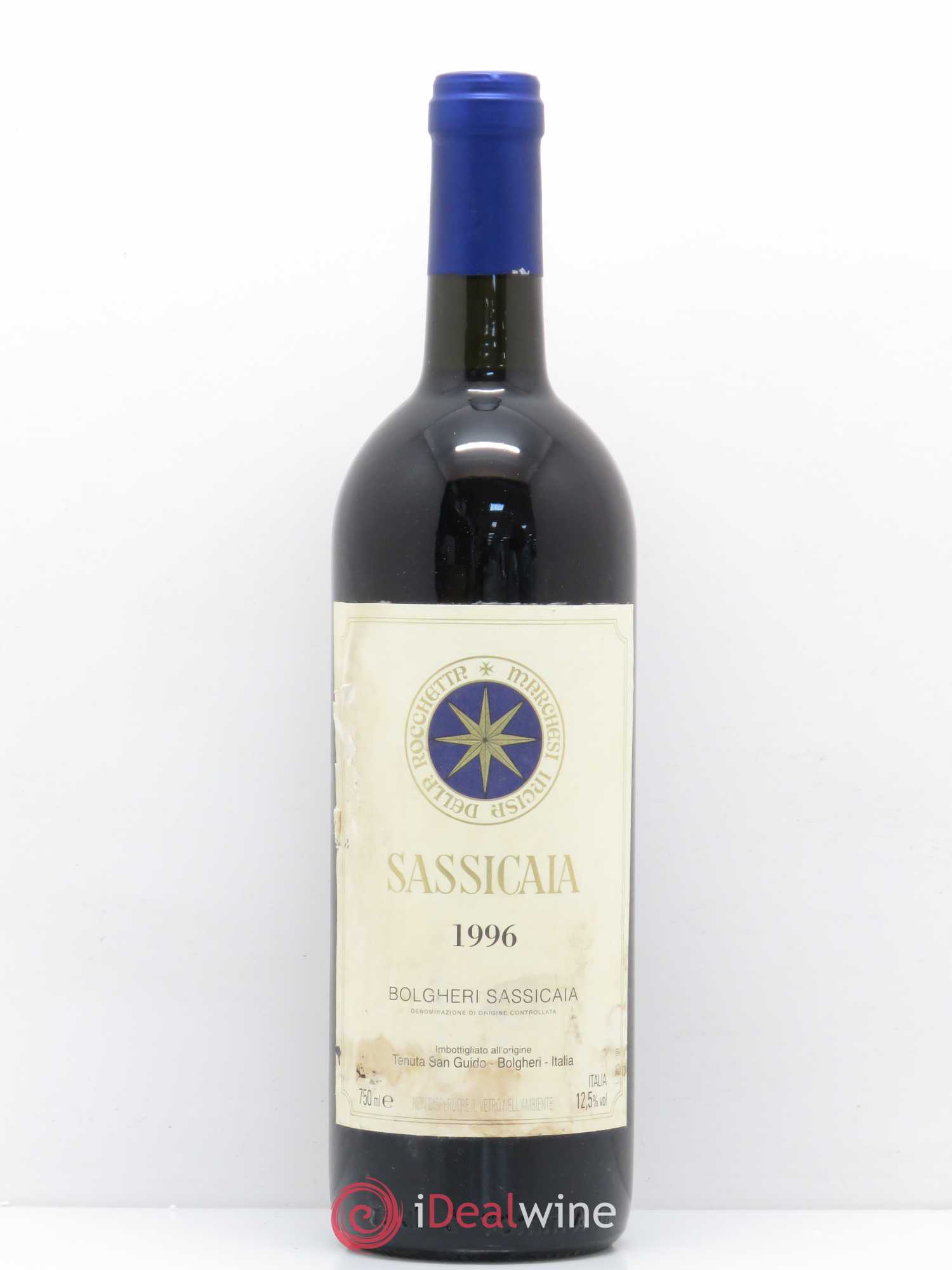 Bolgheri DOC Sassicaia Tenuta San Guido 1996 - Lot de 1 bouteille - 0