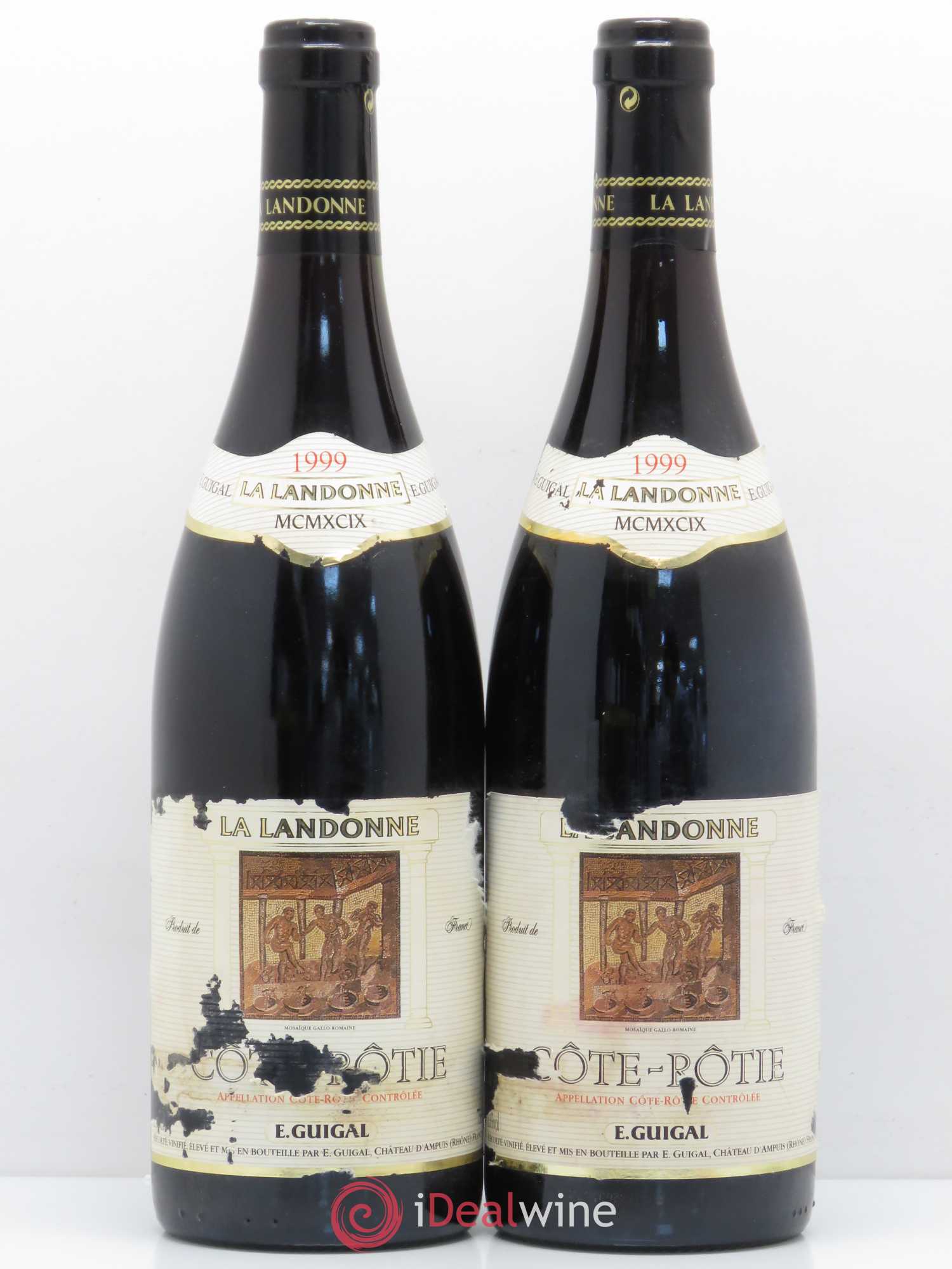Côte-Rôtie La Landonne Guigal 1999 - Lot de 2 bouteilles - 0