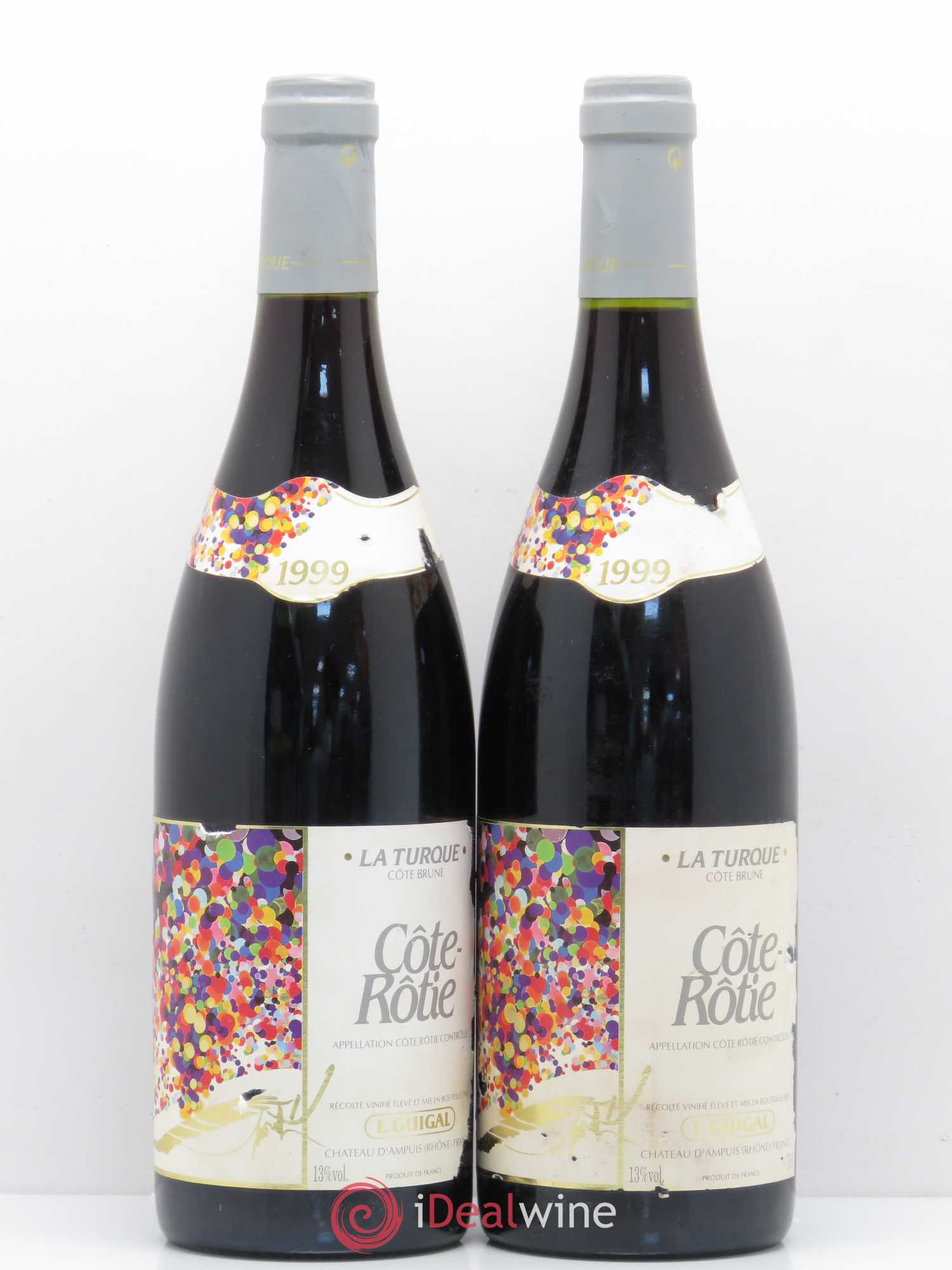Côte-Rôtie La Turque Guigal 1999 - Lot de 2 bouteilles - 0